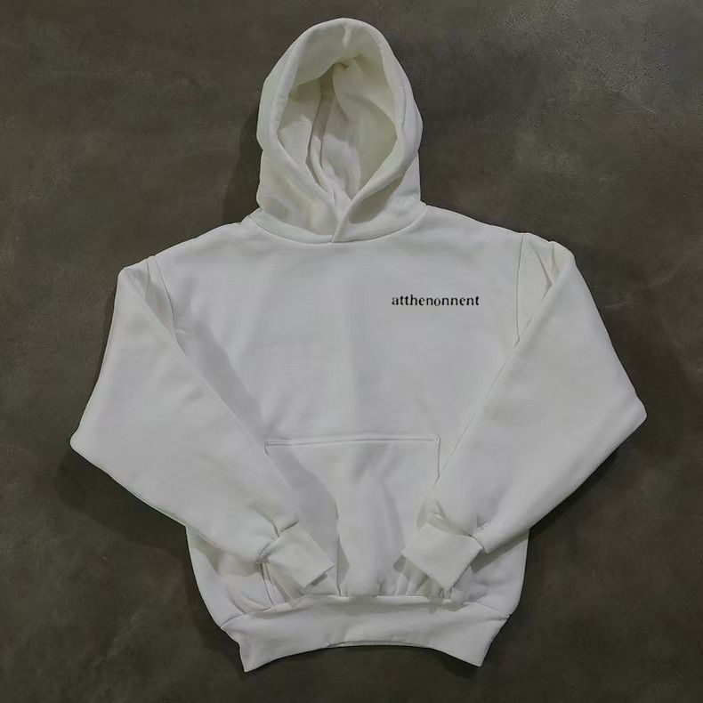 Japanese Brand × Vintage White retro car print loose hoodie Size US L / EU 52-54 / 3 - 2 Thumbnail