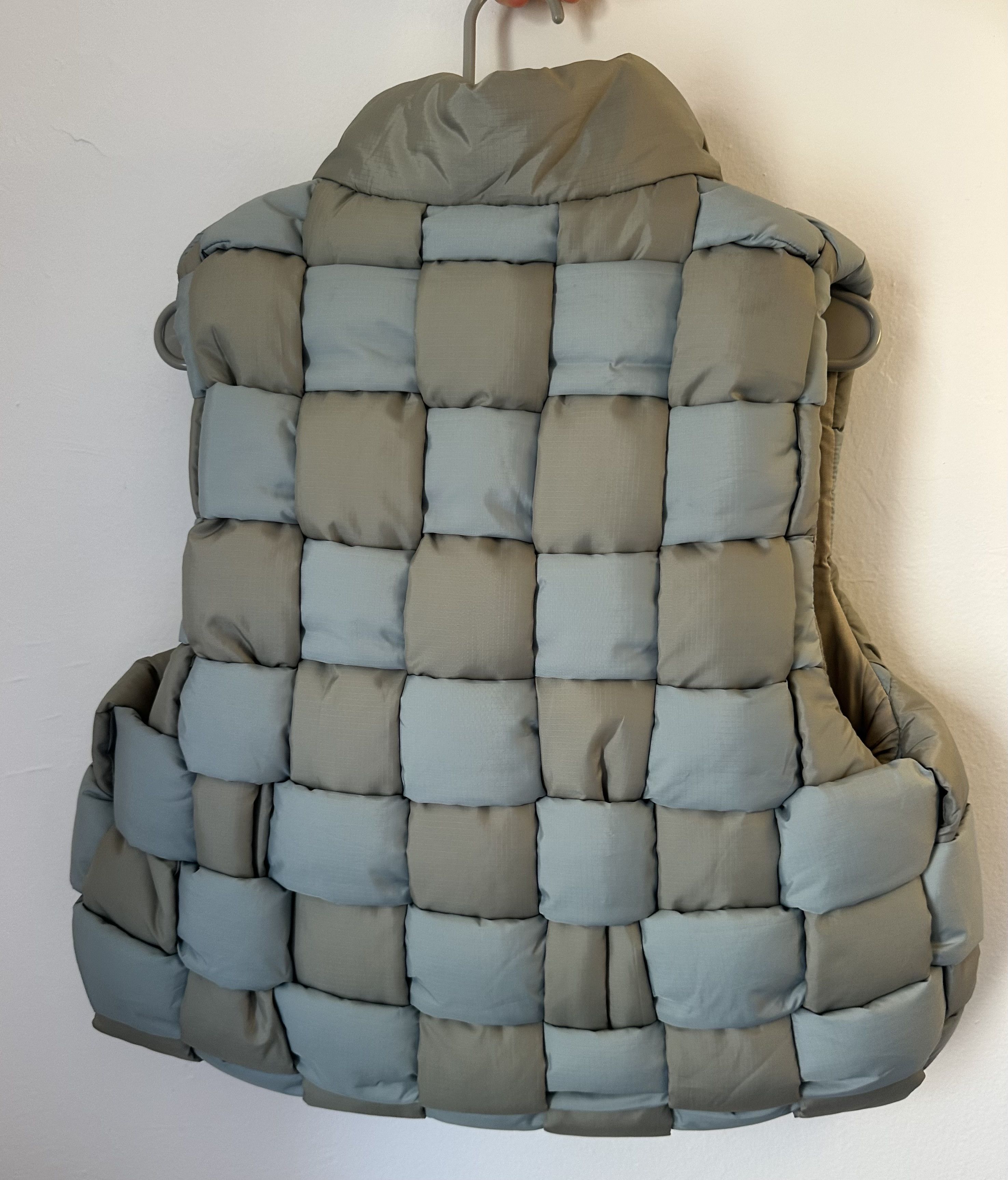 Kapital Kapital Nylon Diet Keel Woven Vest Grey/Blue Size ONE SIZE - 2 Thumbnail