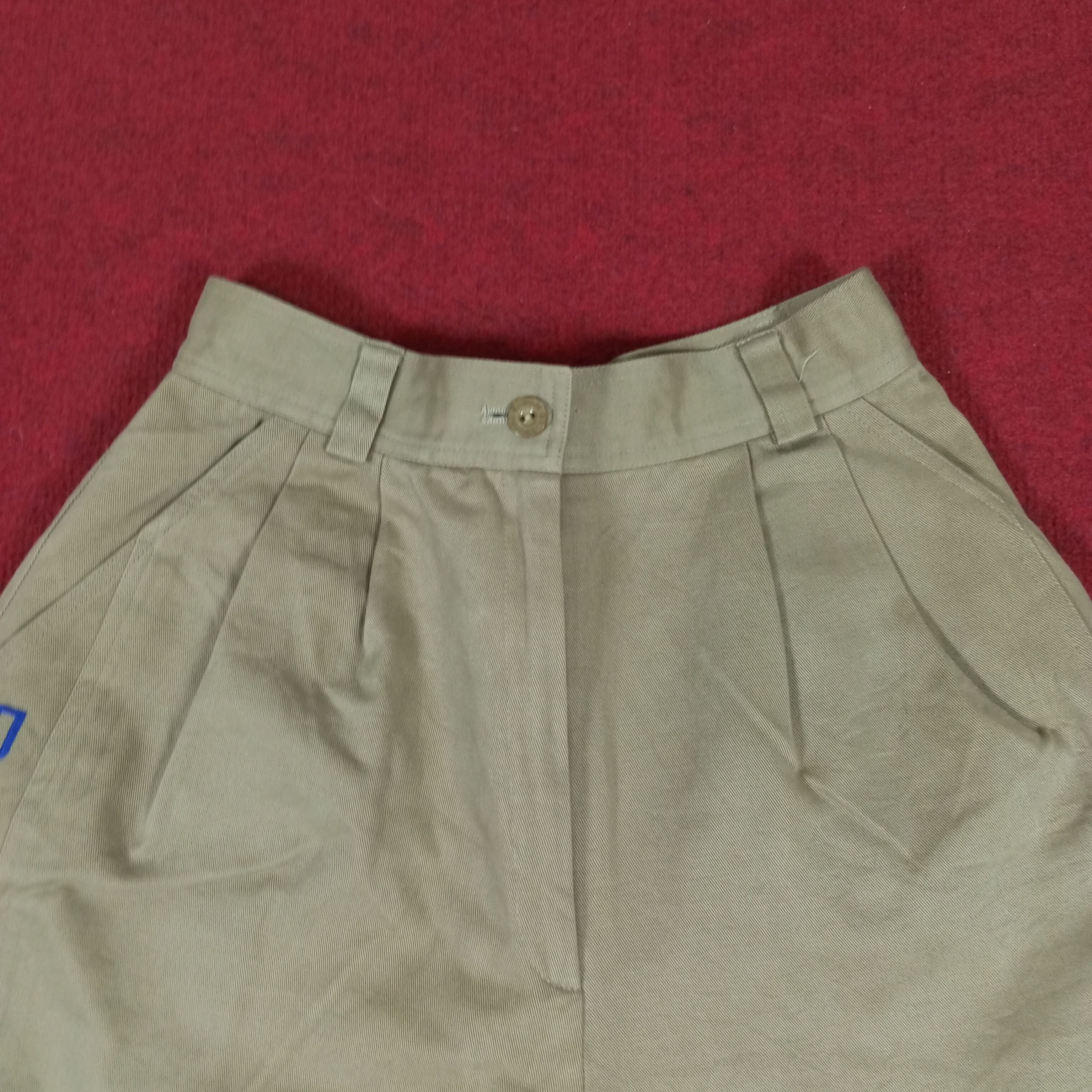 Balenciaga × Vintage Balenciaga Sports Colourful Spellout Fashion Short Pants Size 22" - 2 Thumbnail