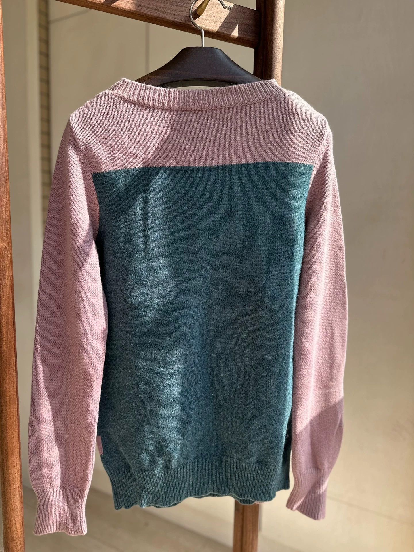 Dries Van Noten DVN Wool-Camel Hair Blend Boat Neck Sweater L 9/10 Size L / US 10 / IT 46 - 6 Thumbnail