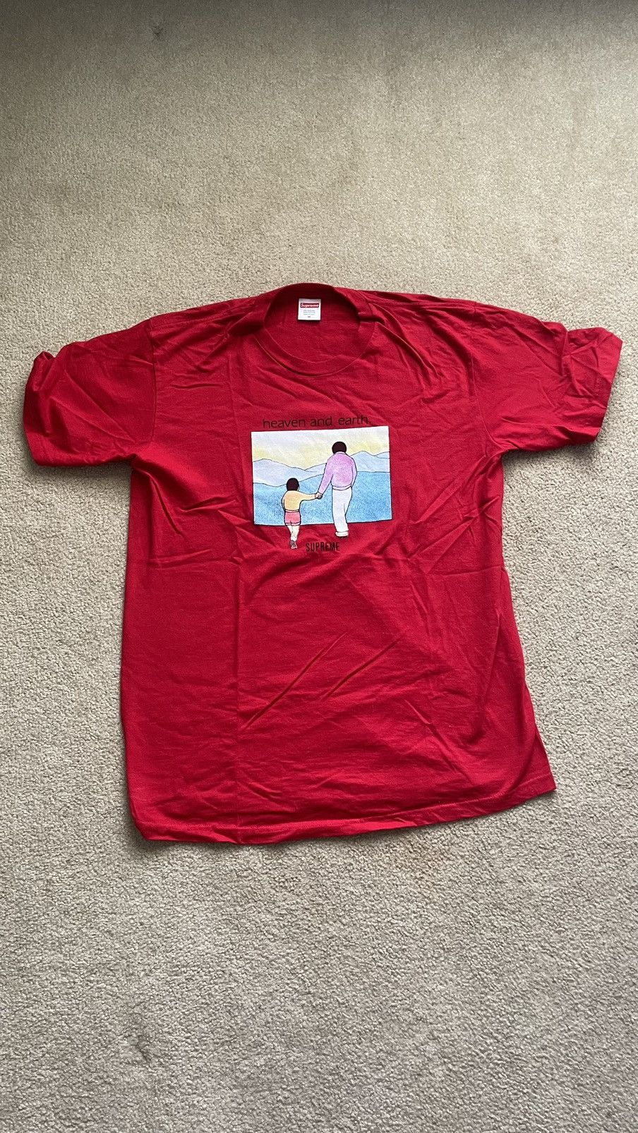 Supreme Supreme Heaven & Earth T-Shirt Size US M / EU 48-50 / 2 - 1 Thumbnail