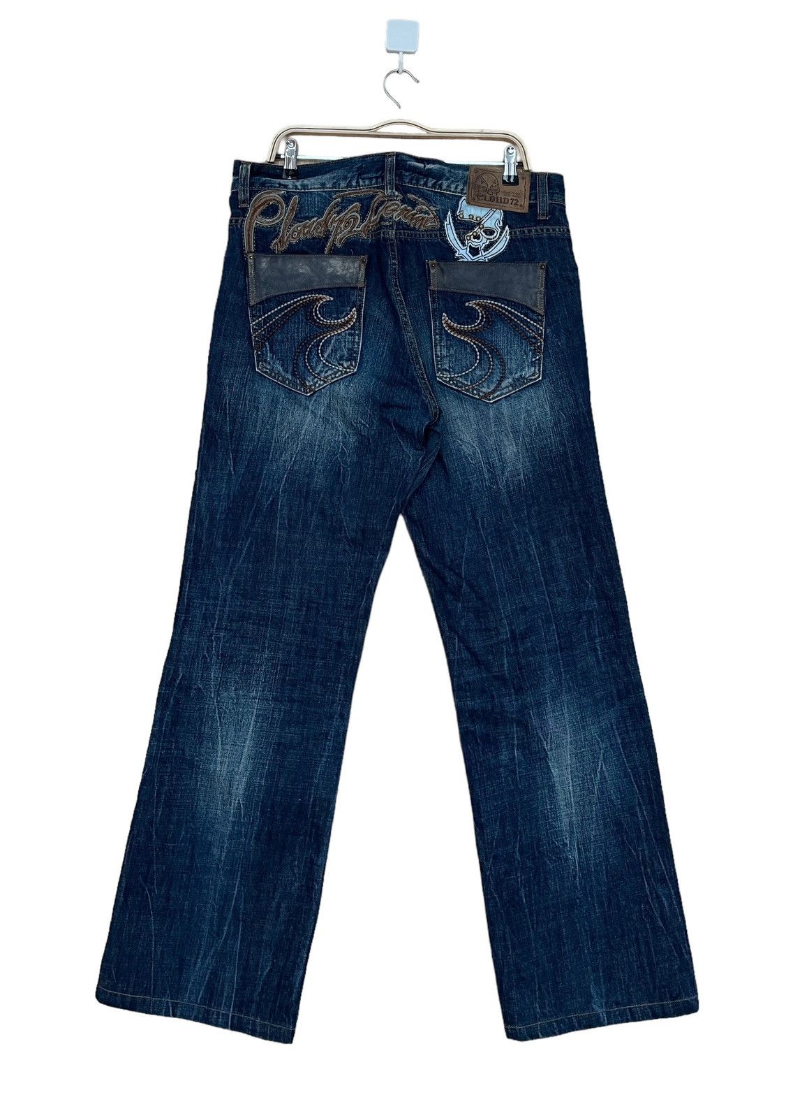 If Six Was Nine × Japanese Brand × Le Grande Bleu (L.G.B.) Vintage Japanese Brand Cloudy 72 Jeans 2000s Size US 36 / EU 52 - 1 Thumbnail