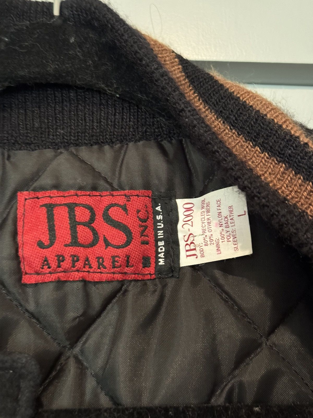 Other JBS Apparel Peppermill Varsity Jacket Size US L / EU 52-54 / 3 - 3 Thumbnail