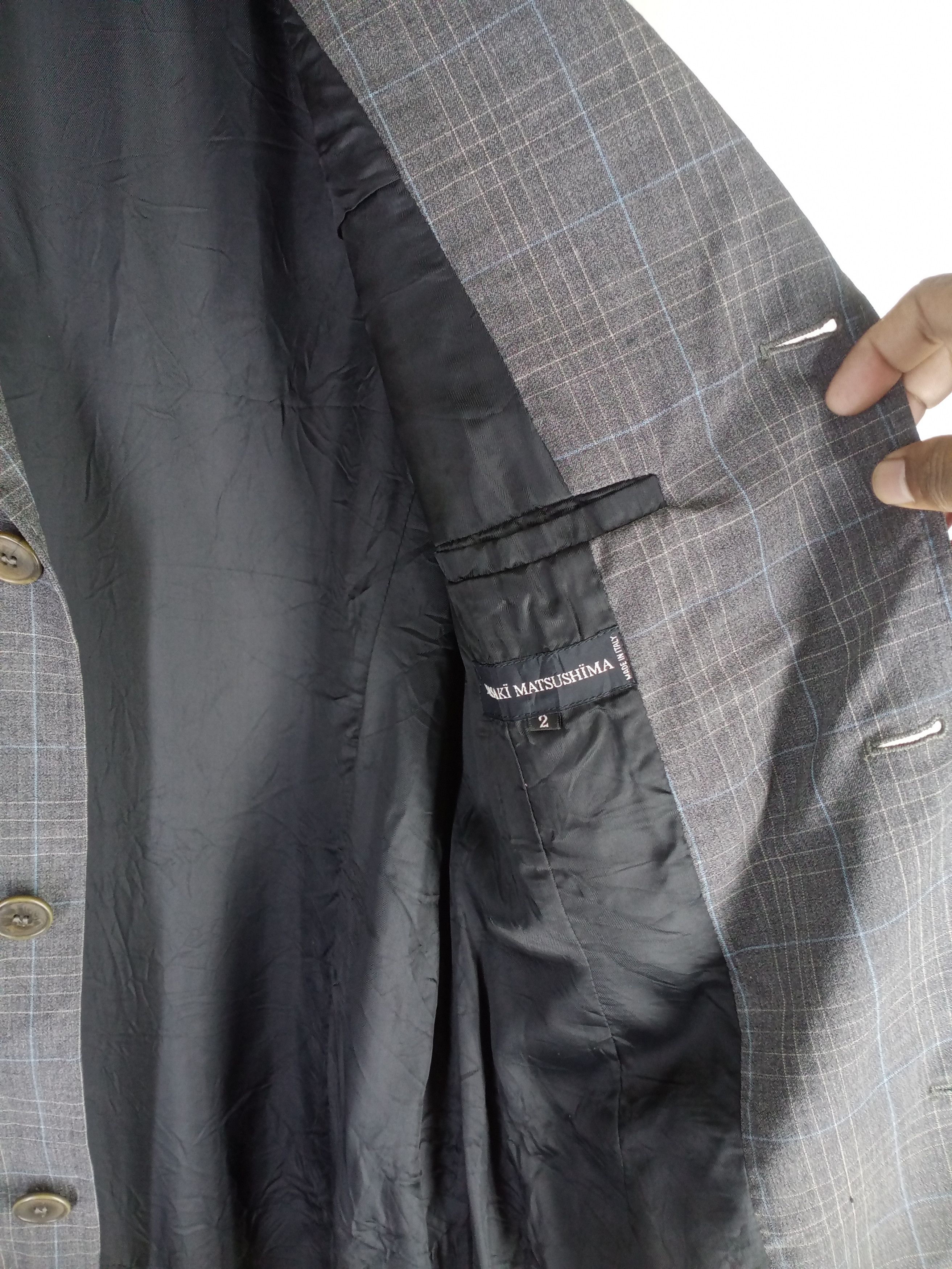Masaki Matsushima Rare Vintage Masaki Matsushima Wool Blazer Size US M / EU 48-50 / 2 - 4 Thumbnail