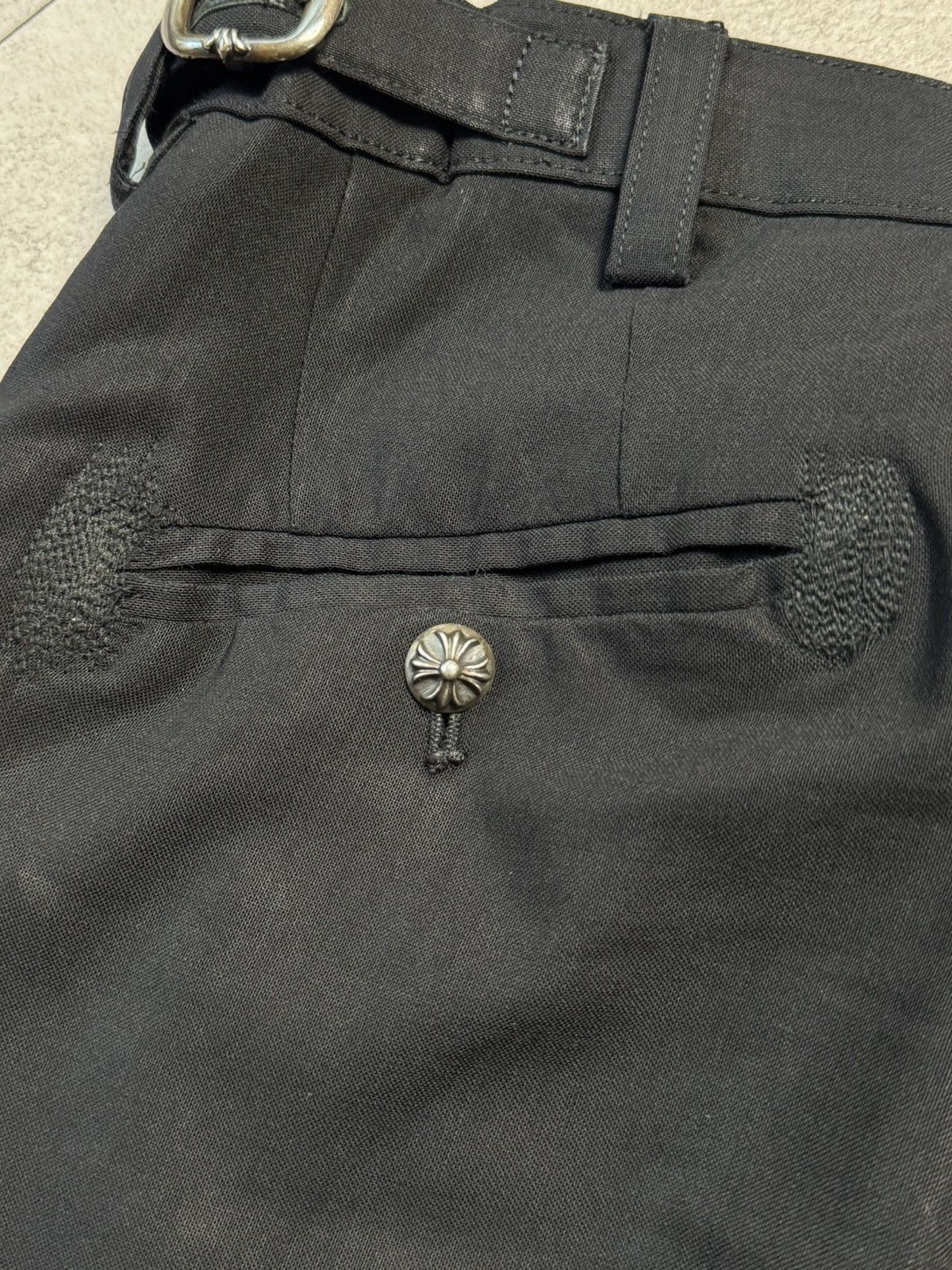 Chrome Hearts Chrome hearts Flare Knee slacks Pants Size US 30 / EU 46 - 6 Thumbnail