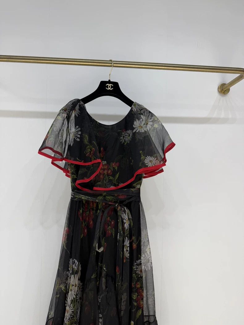 Valentino Valentino Oil painting-like texture dress dress Size XS / US 0-2 / IT 36-38 - 3 Thumbnail