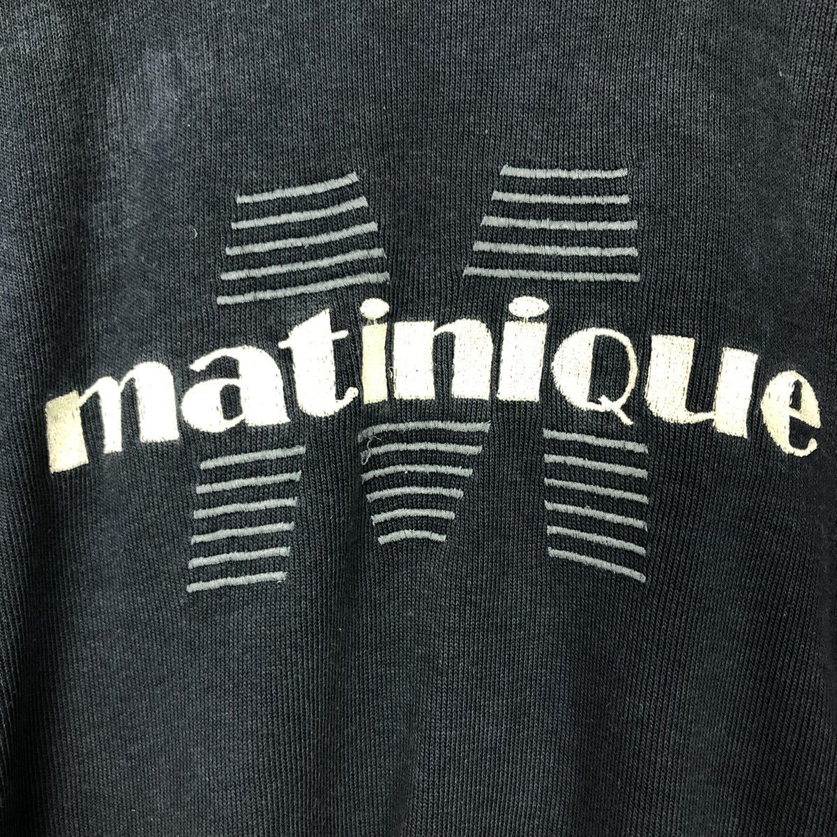 Vintage Sweatshirt PullOver Matinique Big Logo Issey Miyake