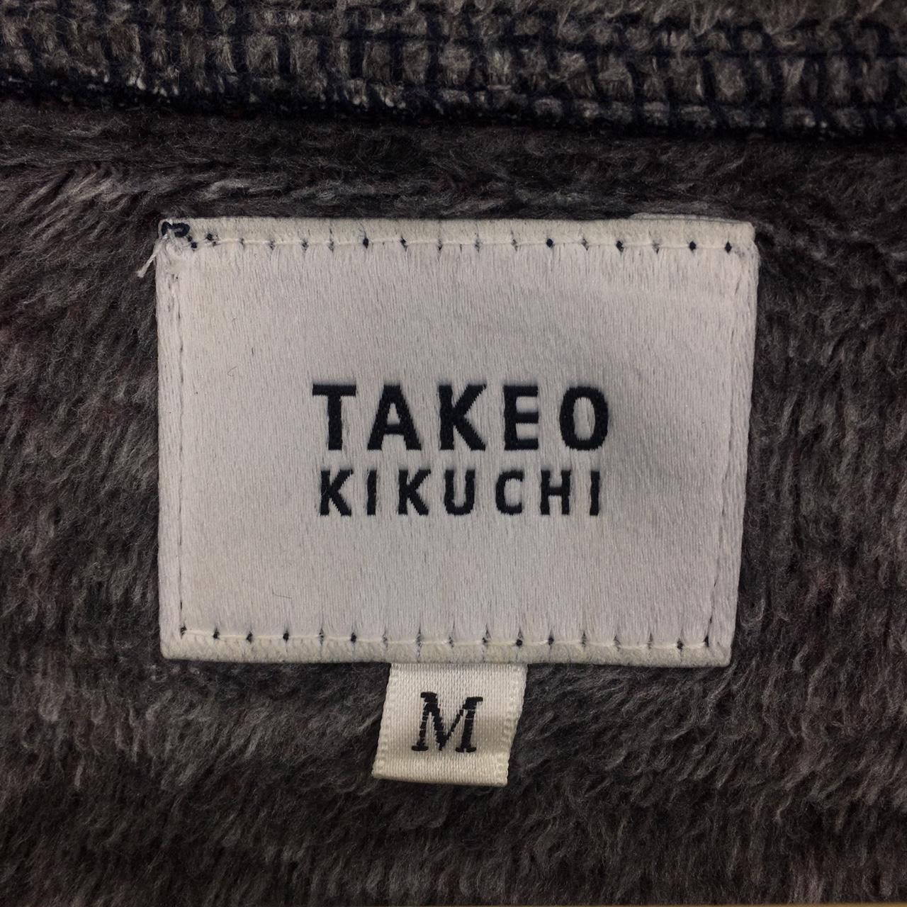 Takeo Kikuchi Vtg TAKEO KIKUCHI JAPAN Striped Henley Shirt Sweatshirt Size US M / EU 48-50 / 2 - 3 Thumbnail