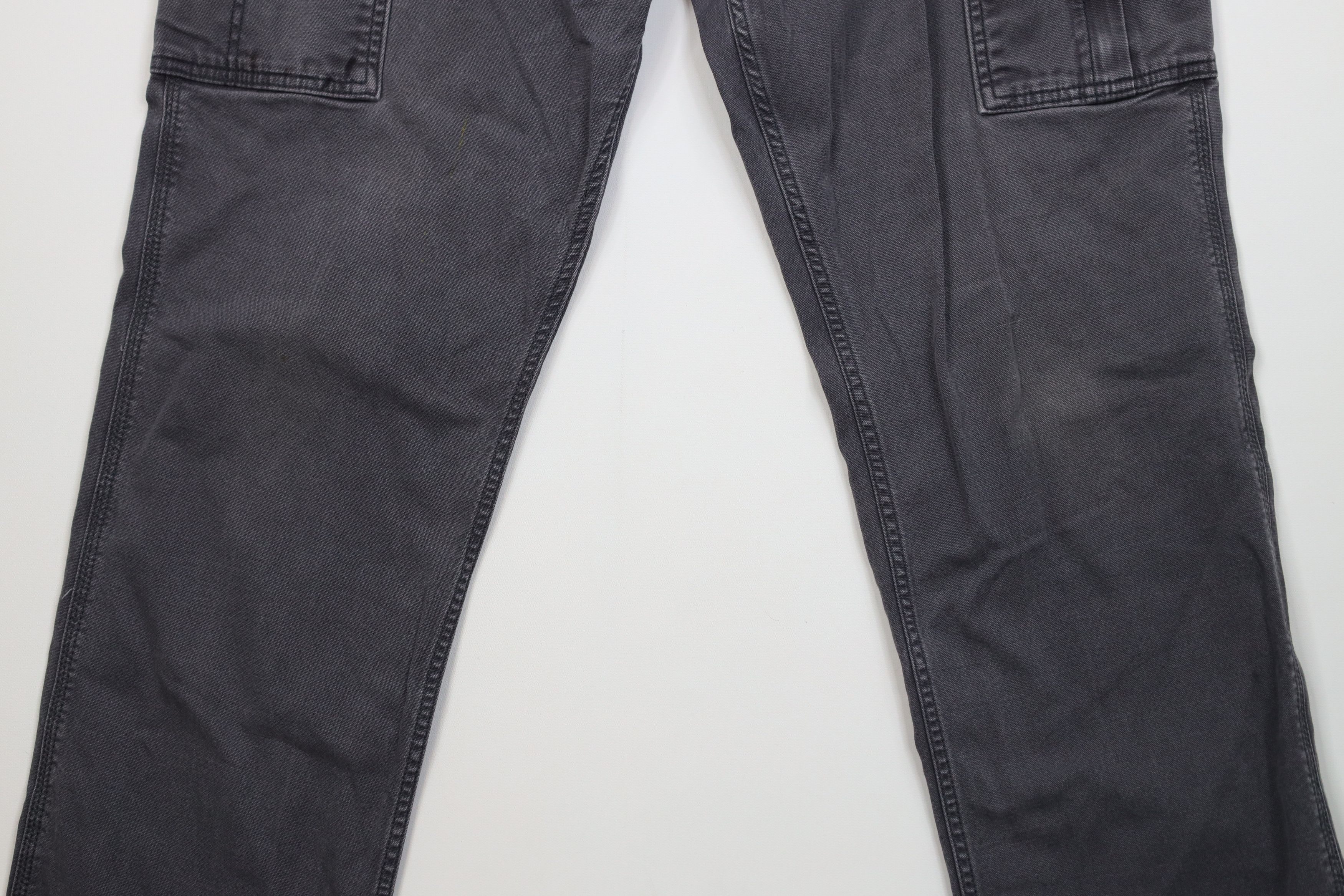 Carhartt Vintage Y2K Carhartt Relaxed Fit Canvas Cargo Pants Gray Size US 36 / EU 52 - 3 Thumbnail