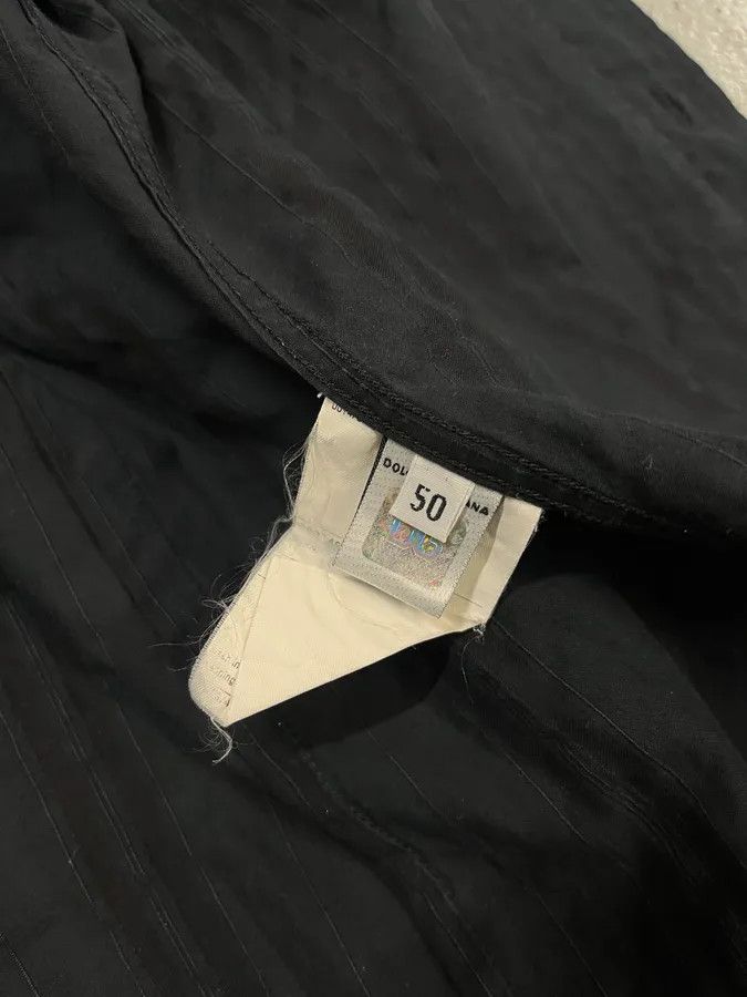 Dolce & Gabbana 2000s Dolce & Gabbana Lined Mafia Navy Shirt Size US S / EU 44-46 / 1 - 10 Thumbnail