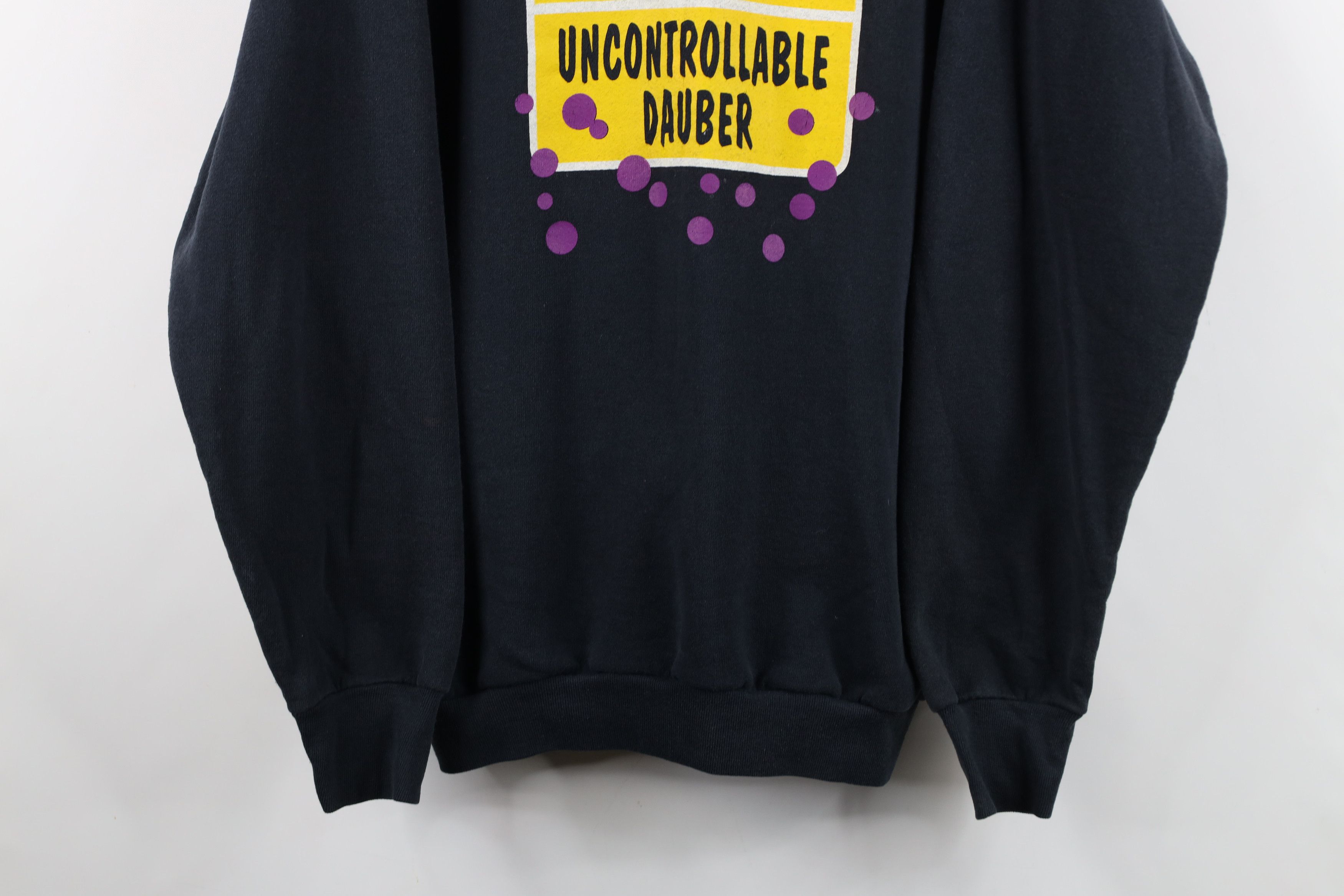 Vintage Vintage 90s Uncontrollable Dauber Bingo Sweatshirt USA Size XL / US 12-14 / IT 48-50 - 3 Thumbnail