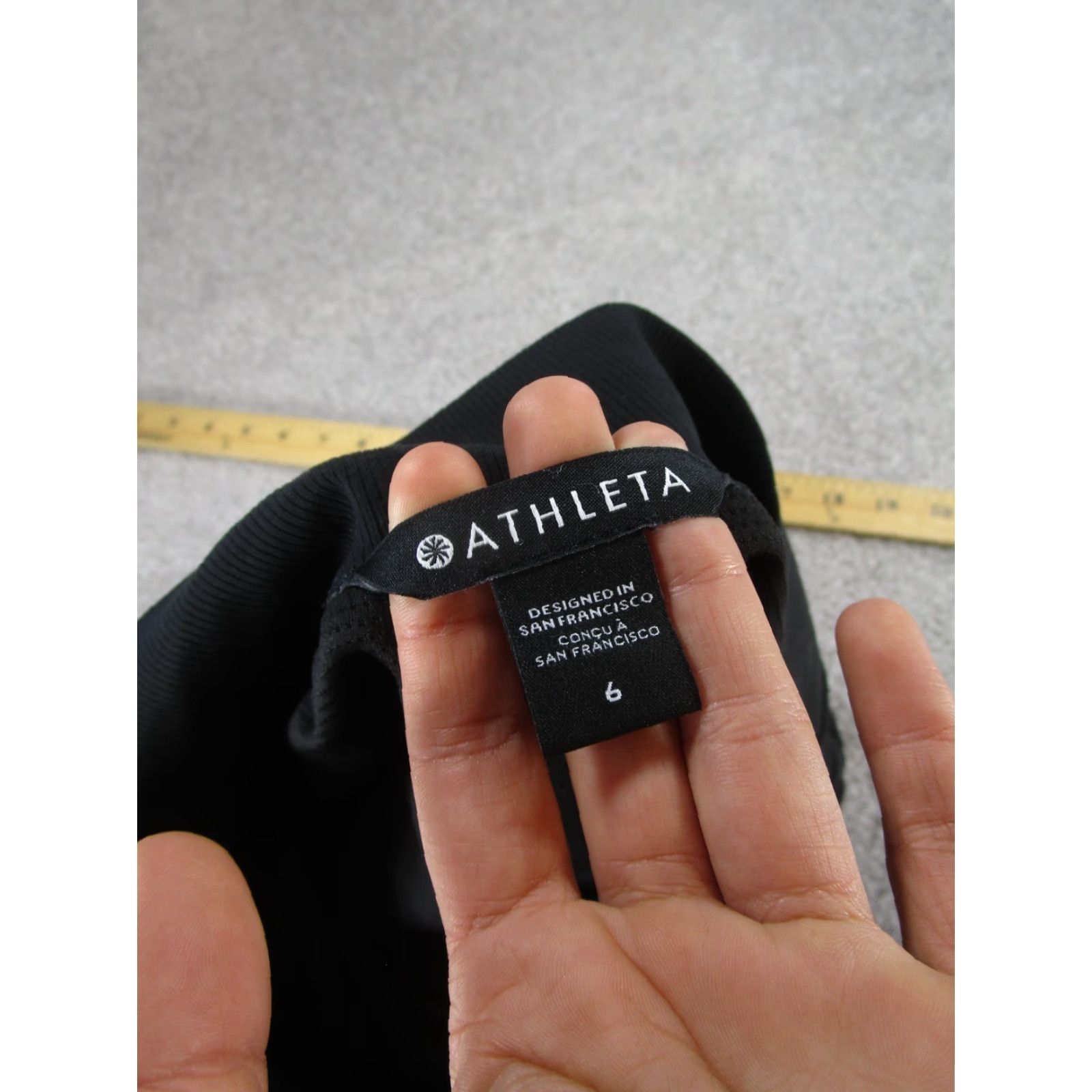 Athleta VINTAGE Athleta Womens Skort Activewear 6 Black Mini 16" Outdoor Tennis Golf Walking Women Size ONE SIZE - 7 Thumbnail