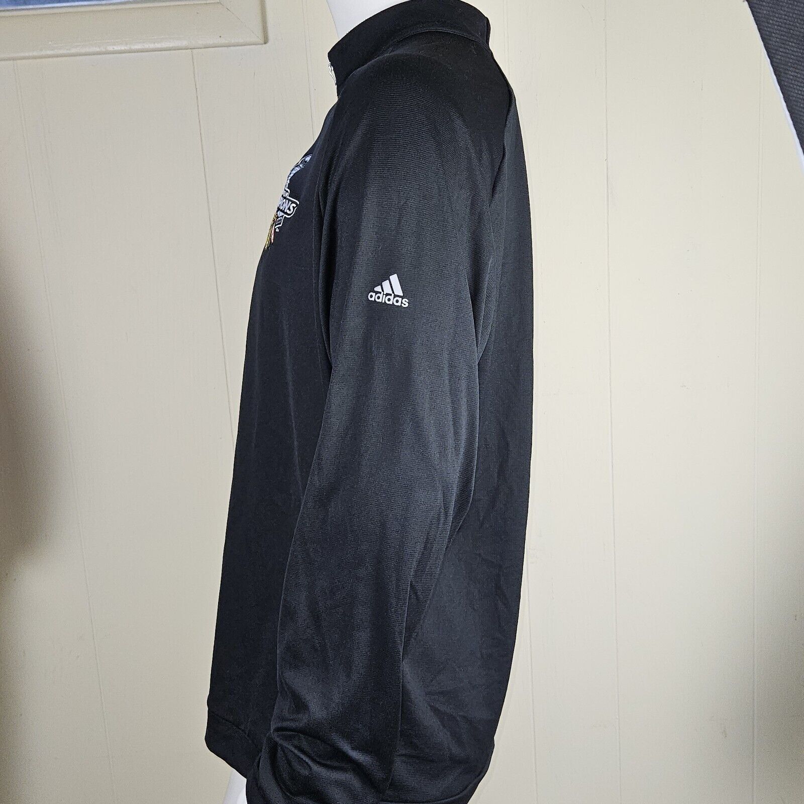 Adidas Stanley Cup Champions Chicago Blackhawks Jacket Mens XL Adid Size US XL / EU 56 / 4 - 4 Thumbnail