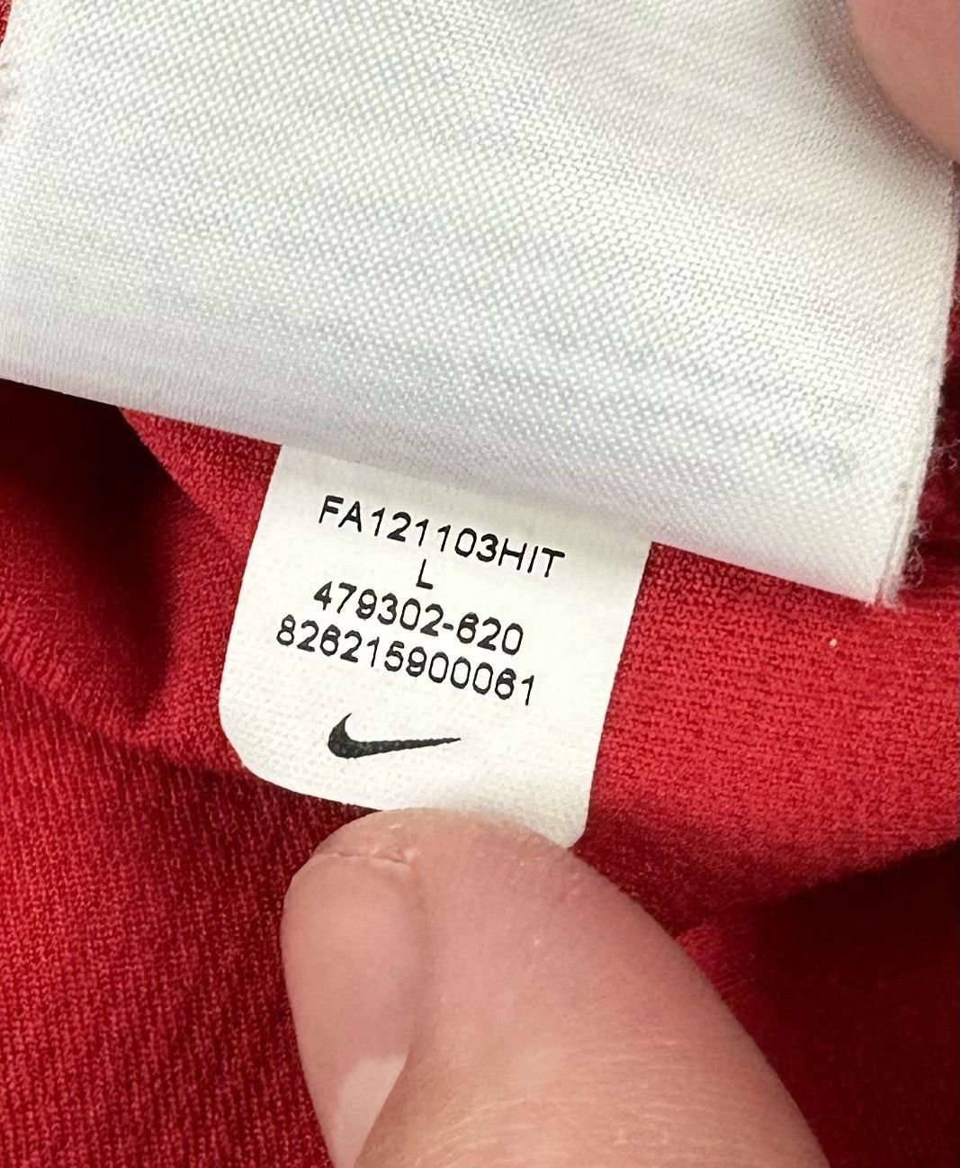 Nike Nike Arsenal FC 2012/13 Home Soccer Football Jersey Size US L / EU 52-54 / 3 - 17 Thumbnail