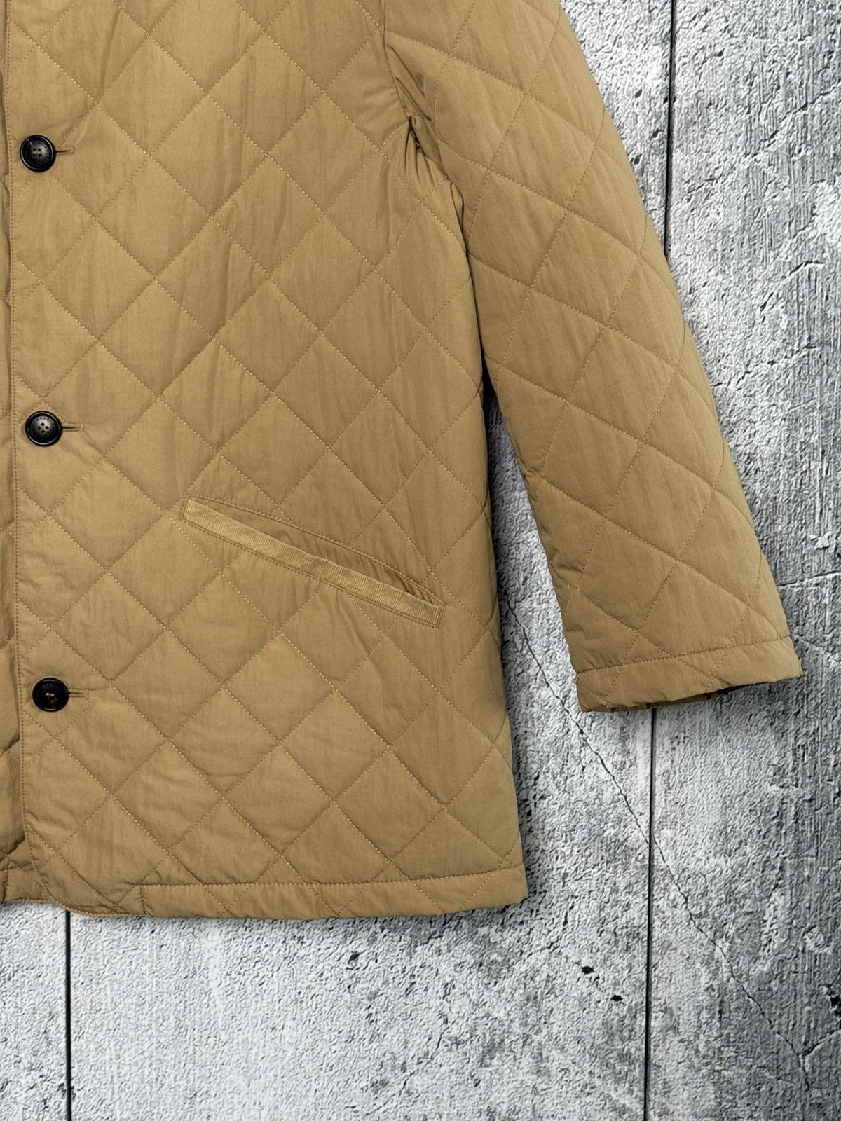 Burberry Burberry London Men’s Quilted Jacket Nova Check Lining sz 48 Size US M / EU 48-50 / 2 - 6 Thumbnail