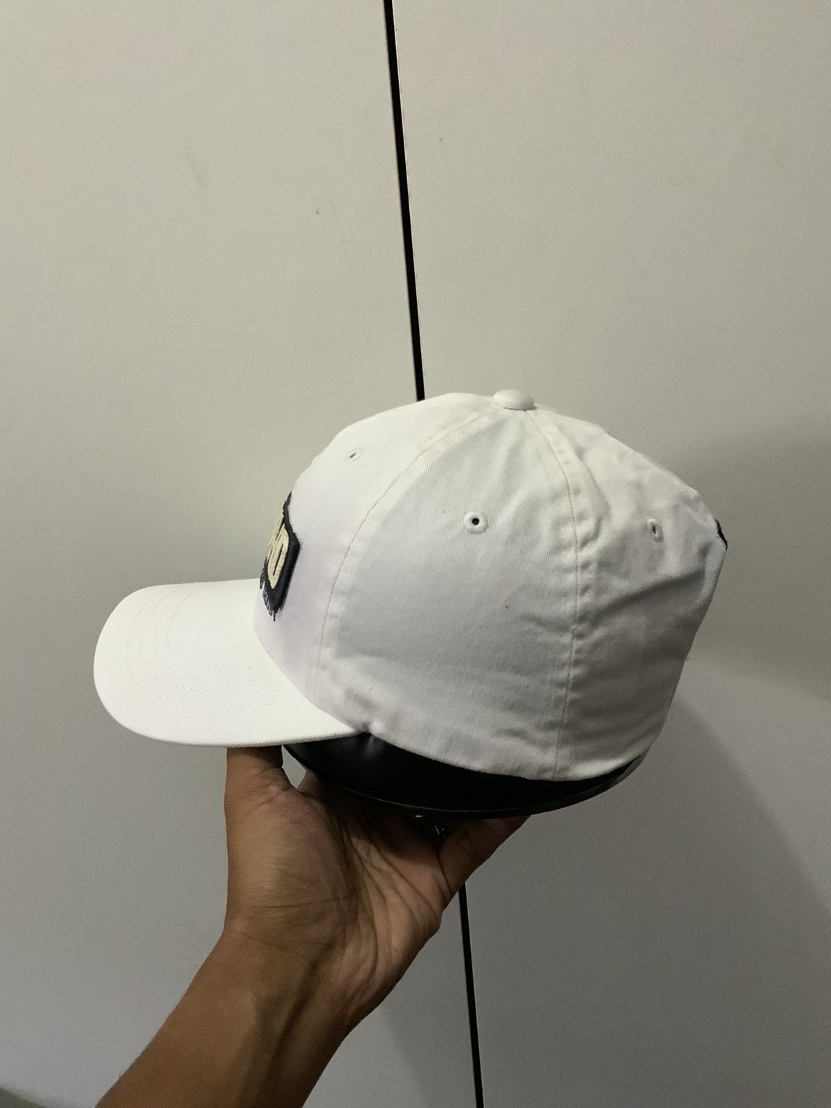 Michel Klein Profound Michel Klein Paris White Hat Cap Size ONE SIZE - 3 Thumbnail