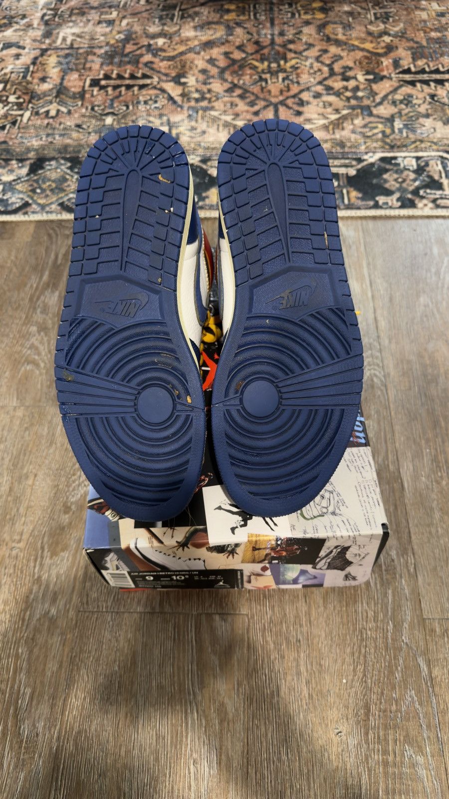 Jordan Brand × Union LA Jordan 1 union storm blue Size US 9 / EU 42 - 5 Thumbnail
