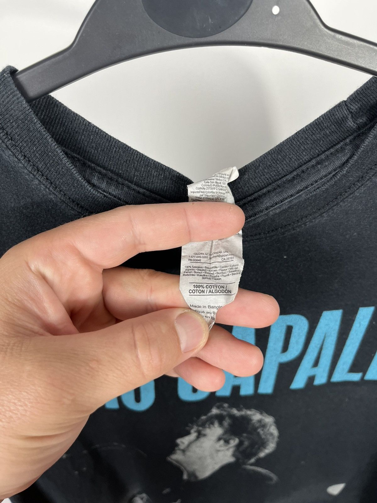 Gildan Lewis Capaldi Black Concert Tour T-Shirt Gildan Softstyle S Size US S / EU 44-46 / 1 - 6 Thumbnail