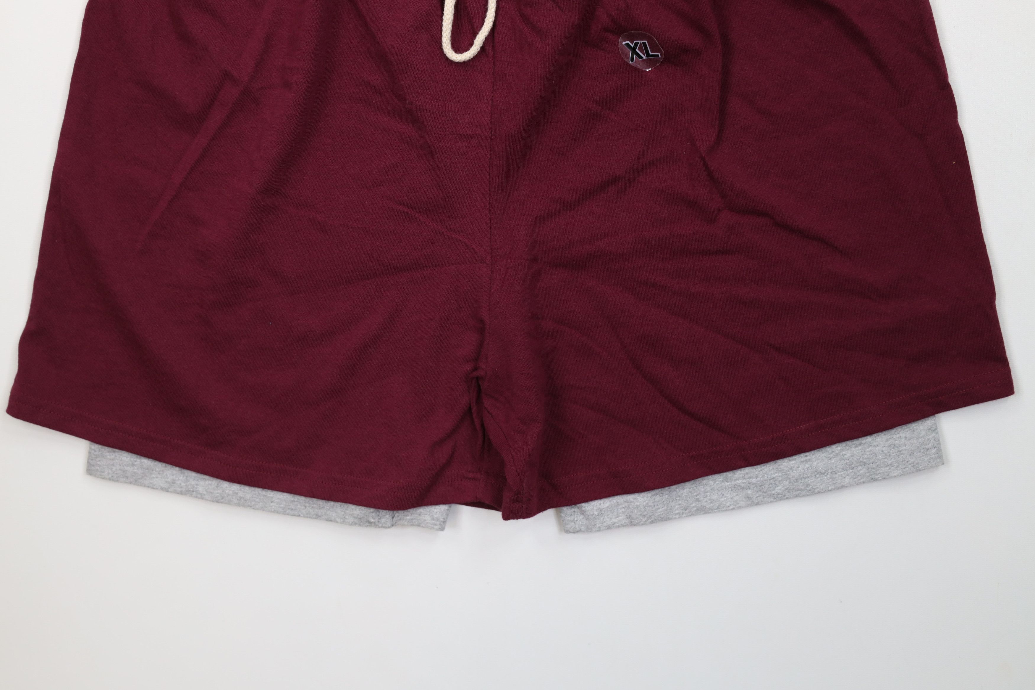 Vintage Deadstock Vintage 90s Streetwear Above Knee Layered Shorts Size US 36 / EU 52 - 4 Thumbnail