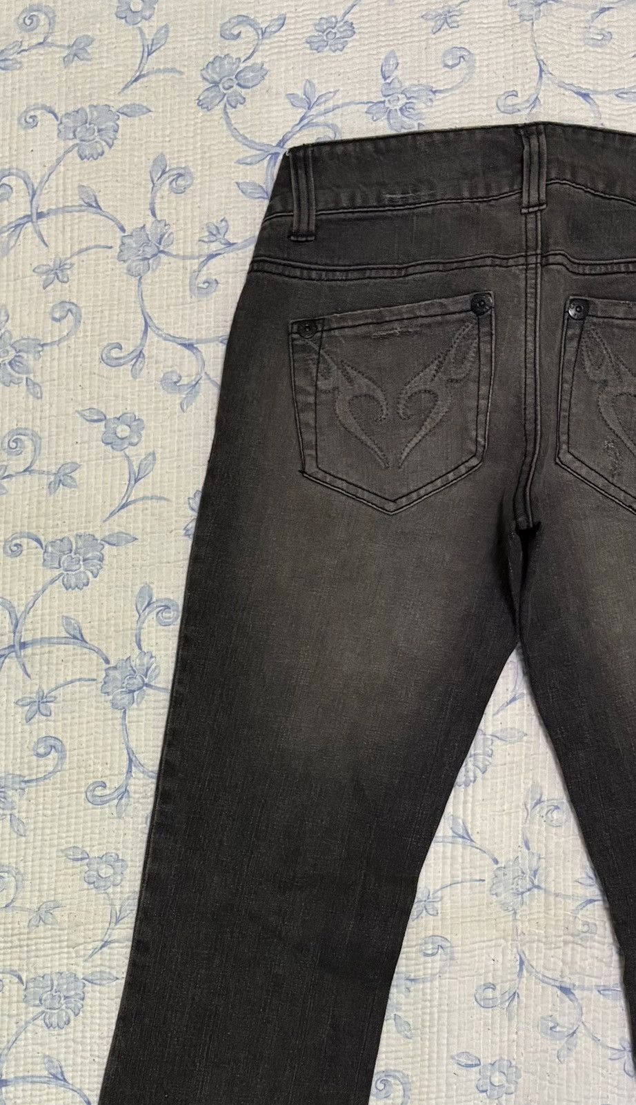 Vintage Celebrity Pink Jeans Streetwear Flared Denim Size US 28 / EU 44 - 13 Thumbnail