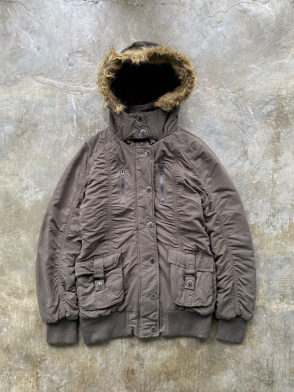 Hysteric Glamour × Japanese Brand × KMRii Vanity Glamours With Fur Hoodies Like Ifsix LGB Size US S / EU 44-46 / 1 - 1 Thumbnail