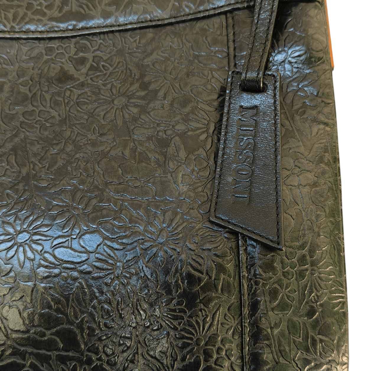 Missoni Italy Leather Handbag