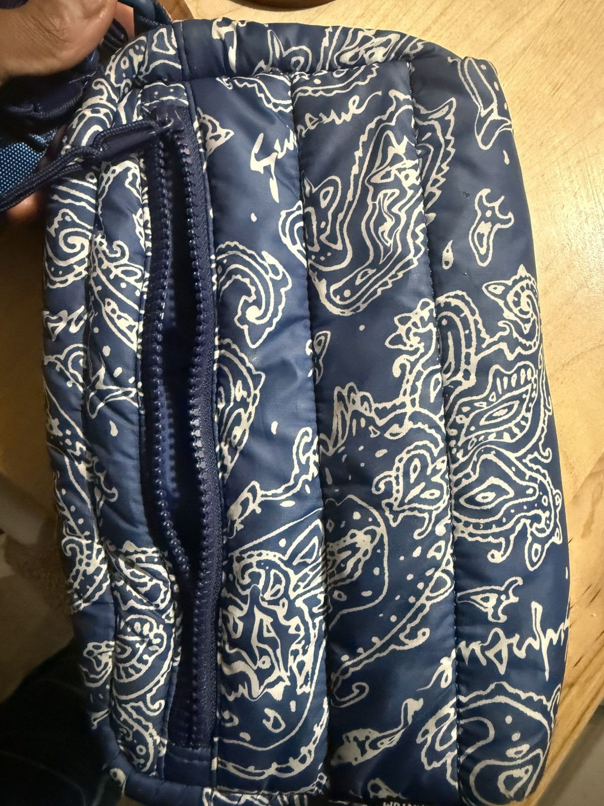 Supreme Supreme FW22 Paisley Puffer Side Bag Size ONE SIZE - 9 Thumbnail