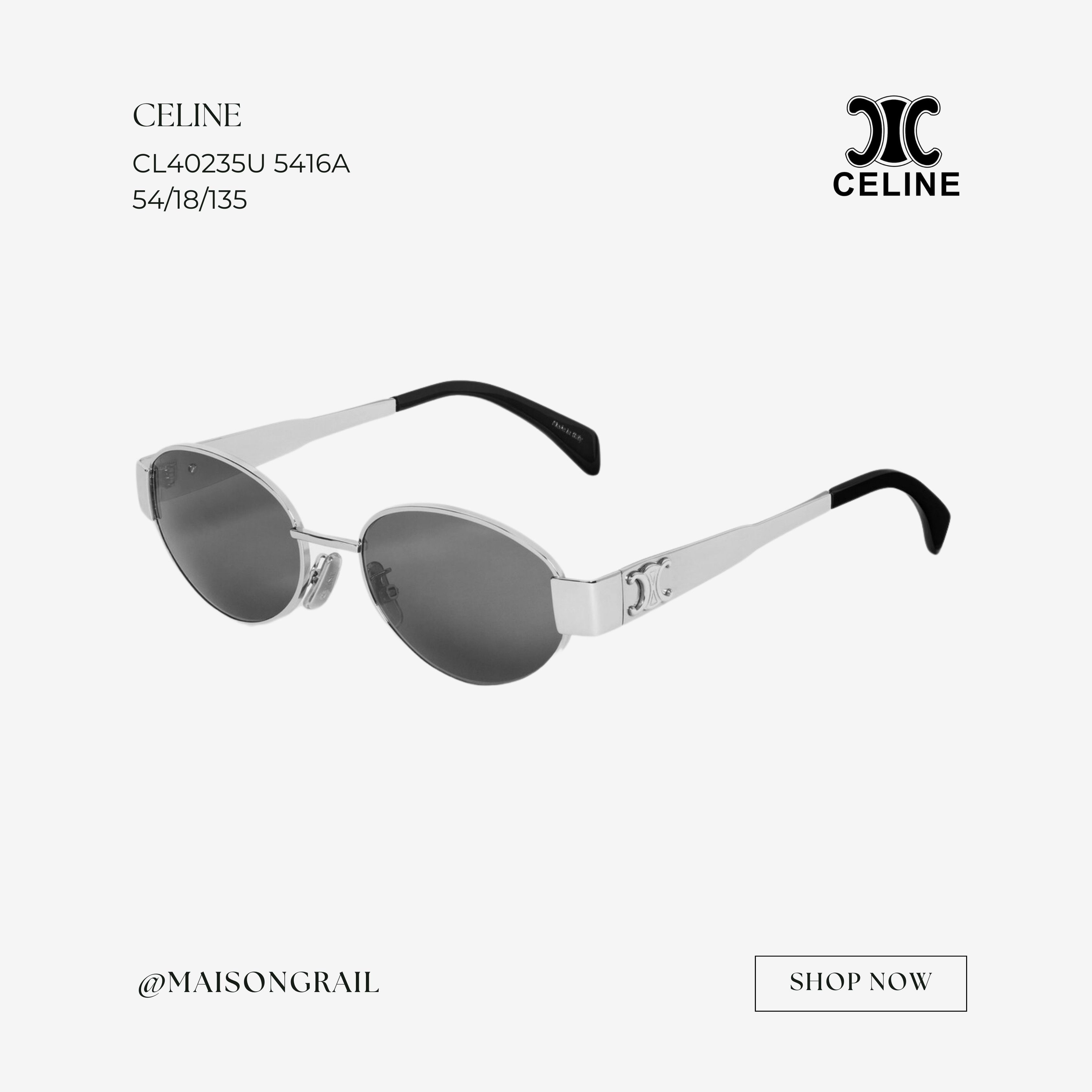 Celine CELINE CL40235U 5416A SUNGLASSES Size ONE SIZE - 1 Thumbnail
