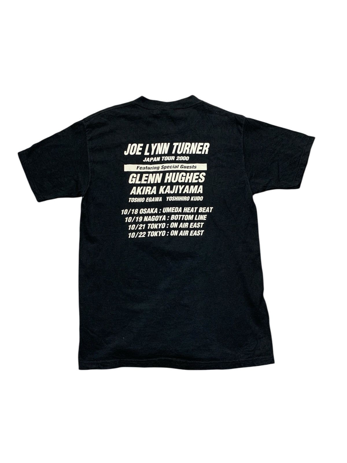 Band Tees 🐍 Rare Vintage Joe Lynn Turner Japan Tour 2000 🇯🇵 Size US M / EU 48-50 / 2 - 2 Thumbnail