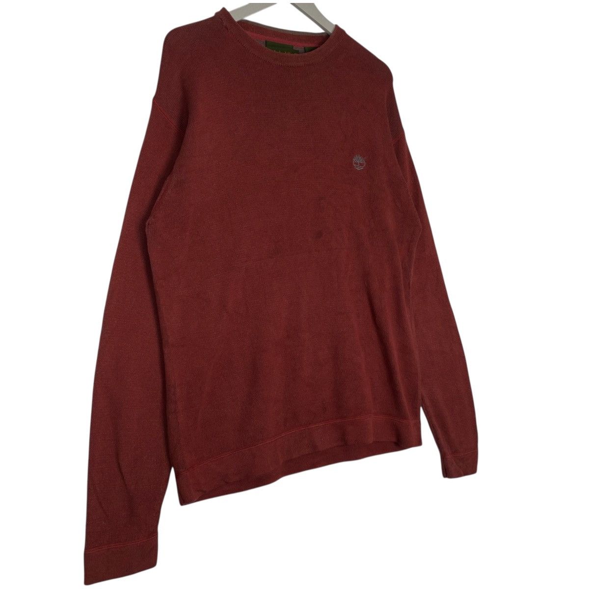 Vintage Vintage Timberland Crewneck Sweatshirt Red Size M Size US M / EU 48-50 / 2 - 3 Thumbnail