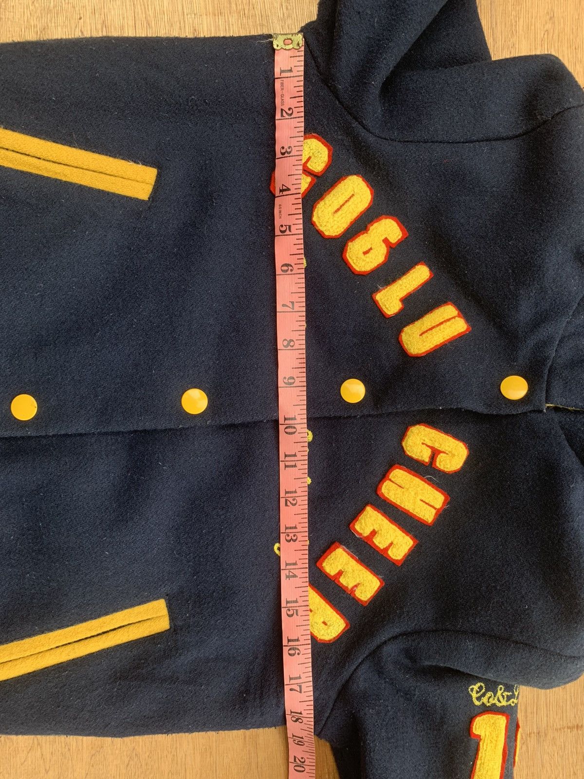 Hysteric Glamour Co&Lu Cheer American University Varsity Hoodie Jacket Size M / US 6-8 / IT 42-44 - 14 Thumbnail