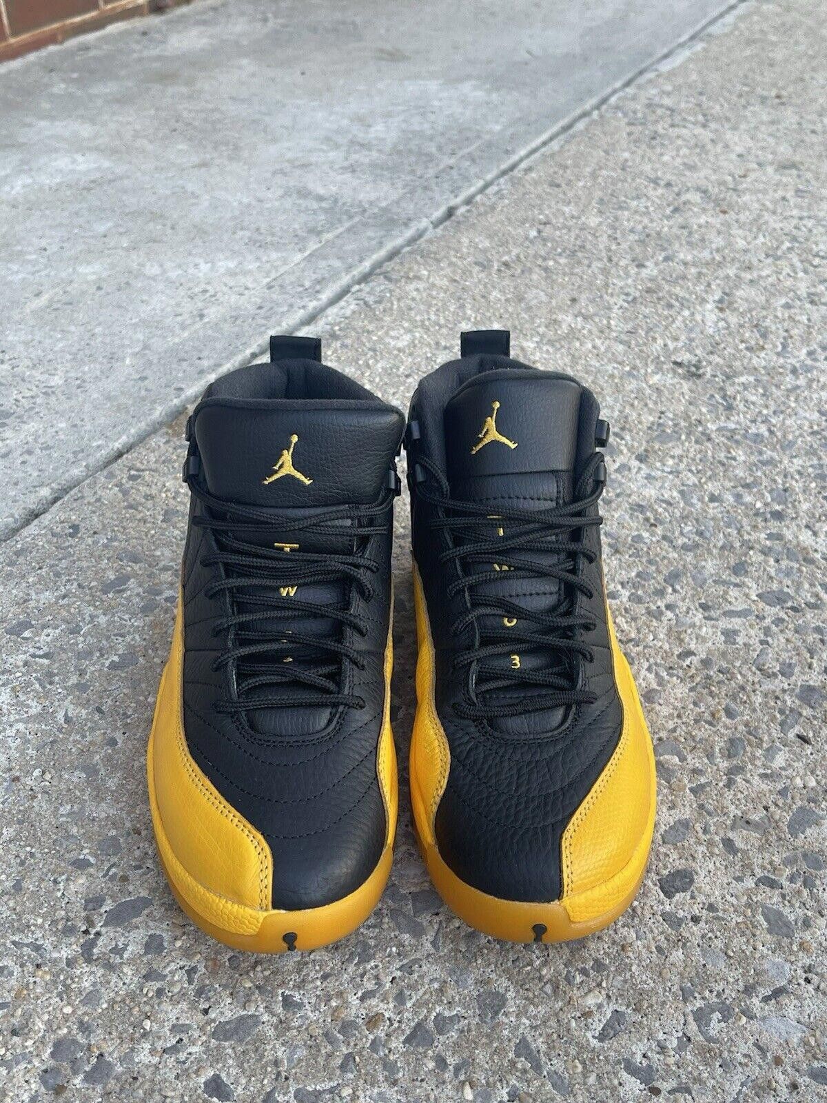 Designer Nike Air Jordan 12 Retro University Gold 2020 US Men Sz 8.5 Size US 8.5 / EU 41-42 - 2 Thumbnail