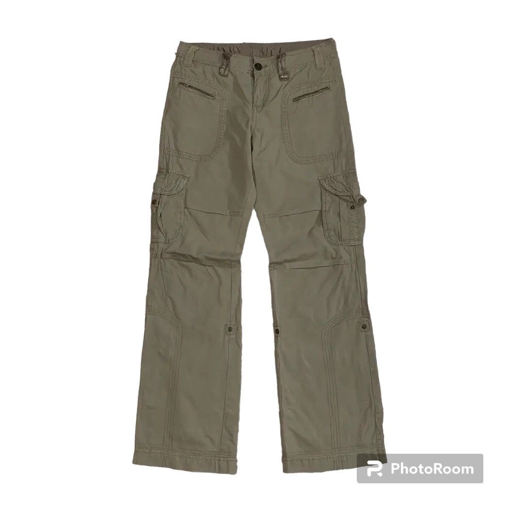 Beauty Beast SICKS‼️Japanese Vintage Utility Cargo Loose Fit Trouser Pant Size US 29 - 1 Thumbnail