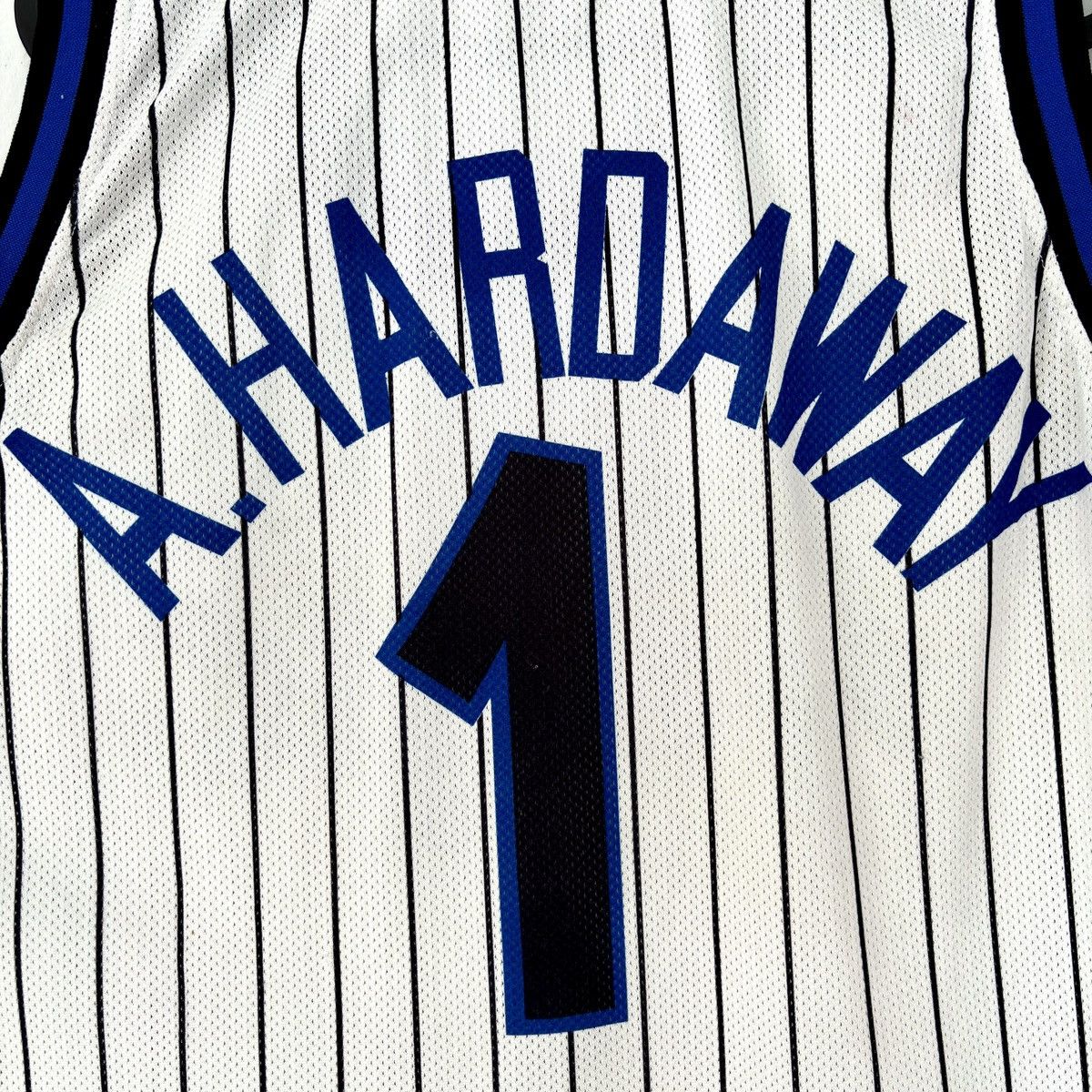 Champion RARE 90s Orlando Magic Hardaway Champion Vintage Jersey NBA Size US XL / EU 56 / 4 - 8 Thumbnail