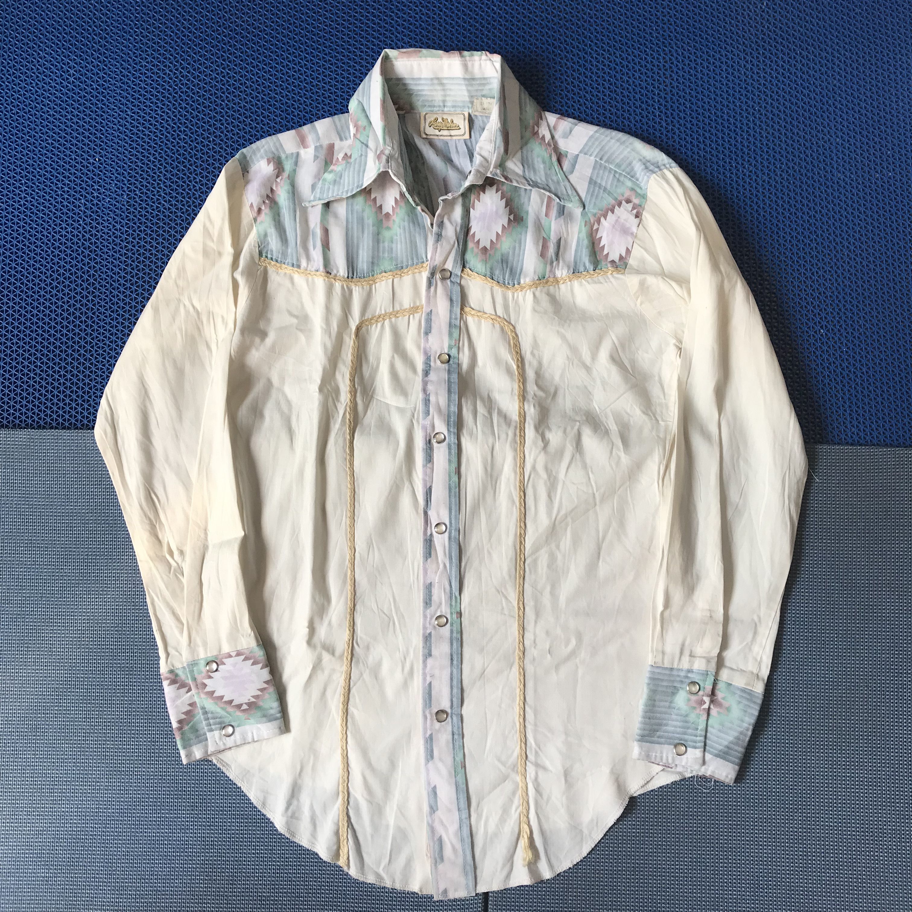 Larry Mahan Vintage larry mahan navajo California Western RanchweaR Size US S / EU 44-46 / 1 - 1 Thumbnail