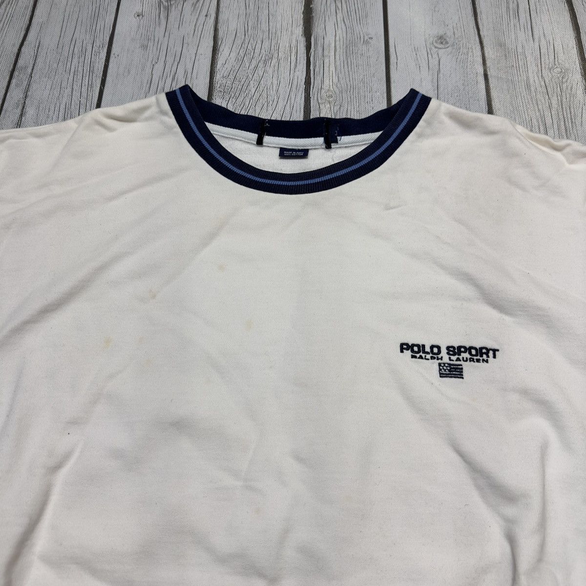 Polo Ralph Lauren × Vintage Vintage Polo Sport sweatshirt Size US XXL / EU 58 / 5 - 3 Thumbnail