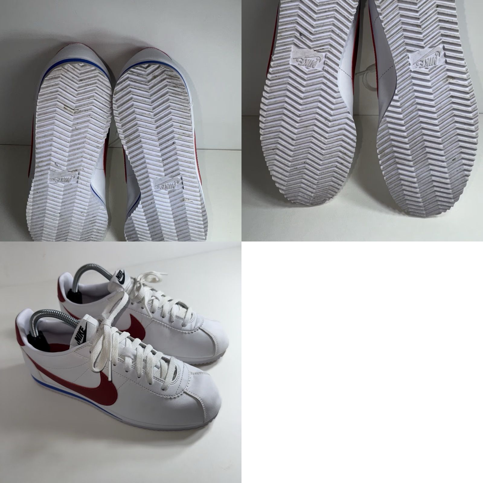 Nike Nike Cortez Sneaker Women 10 White Red Leather Classic Forrest Gump 807471-103 Nike Cortez Shoes Size US 7.5 / IT 37.5 - 9 Thumbnail