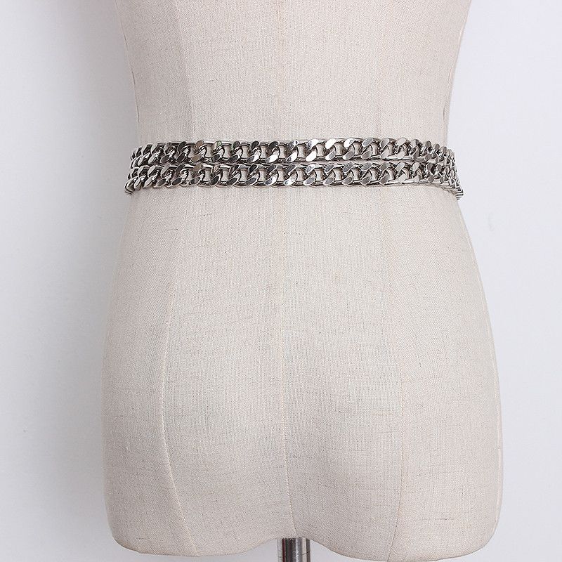 Vintage Twisted Metal Chain Belts Size ONE SIZE - 8 Thumbnail