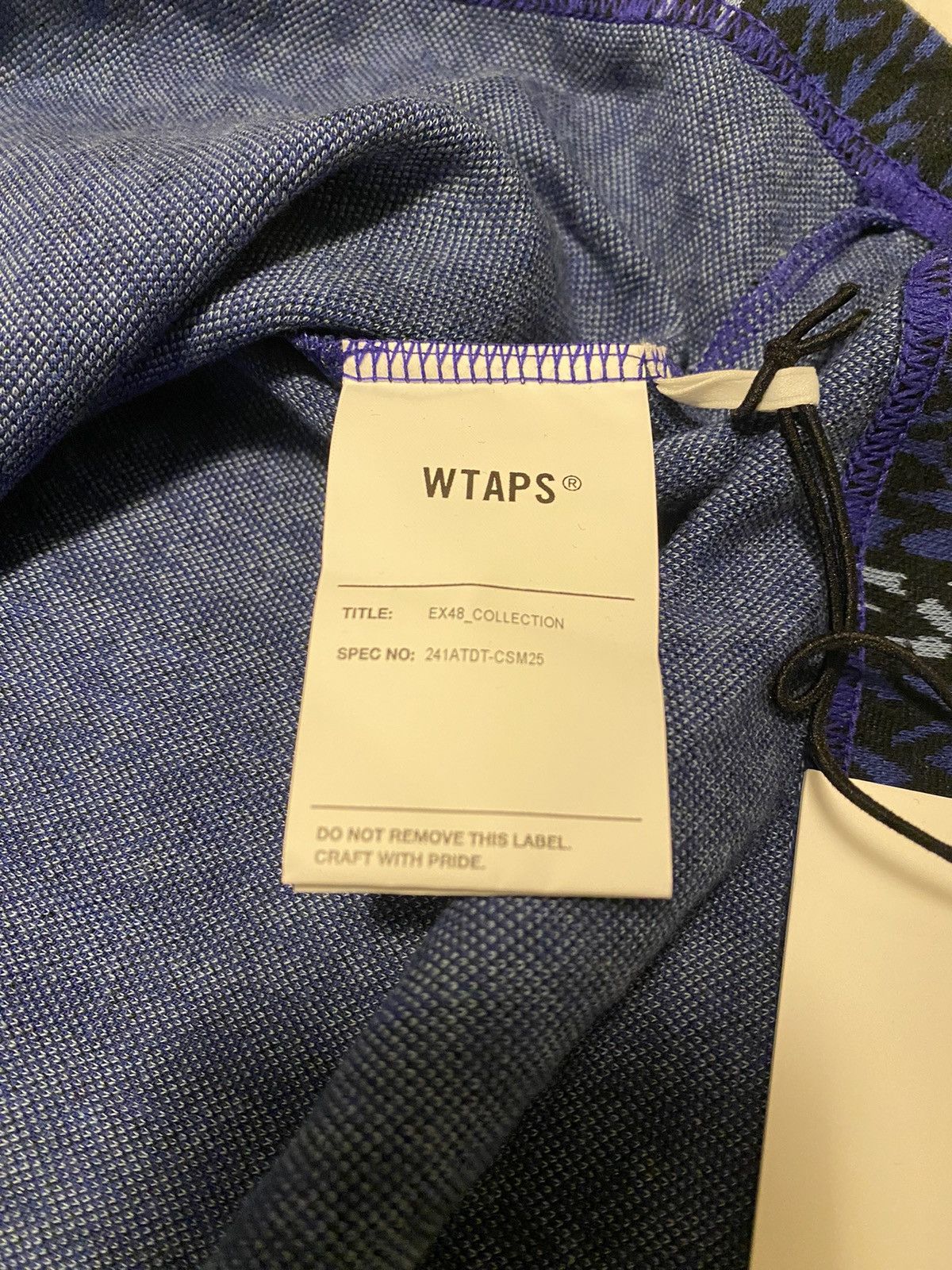 Wtaps WTAPS Bdy 01 S/S Intarsia Printed Shirt XL NWT Size US XL / EU 56 / 4 - 11 Thumbnail