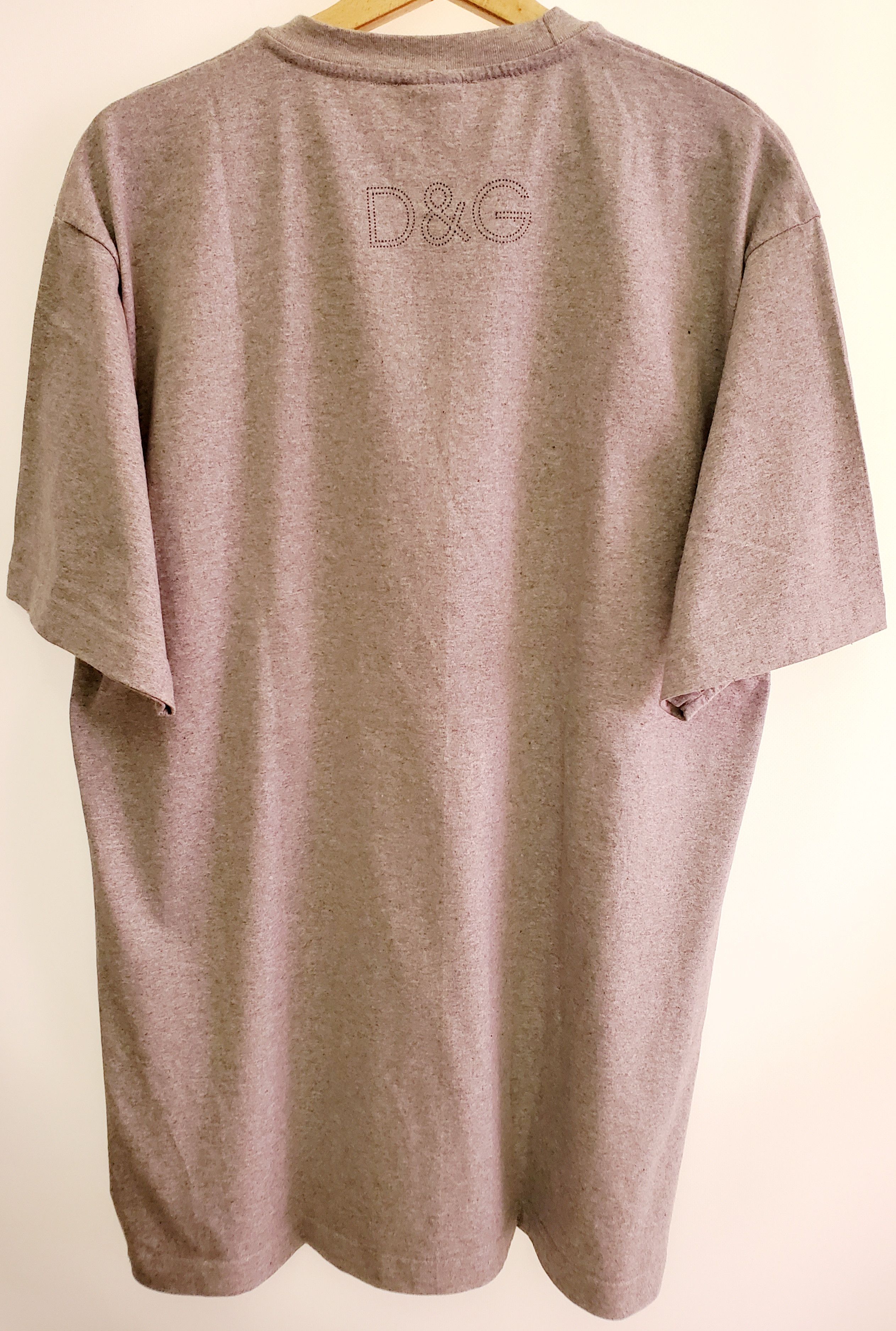 Dolce & Gabbana × Vintage Vintage Dolce & Gabbana Hype Y2k Streetwear Style T-shirt Xl Size US XL / EU 56 / 4 - 4 Thumbnail