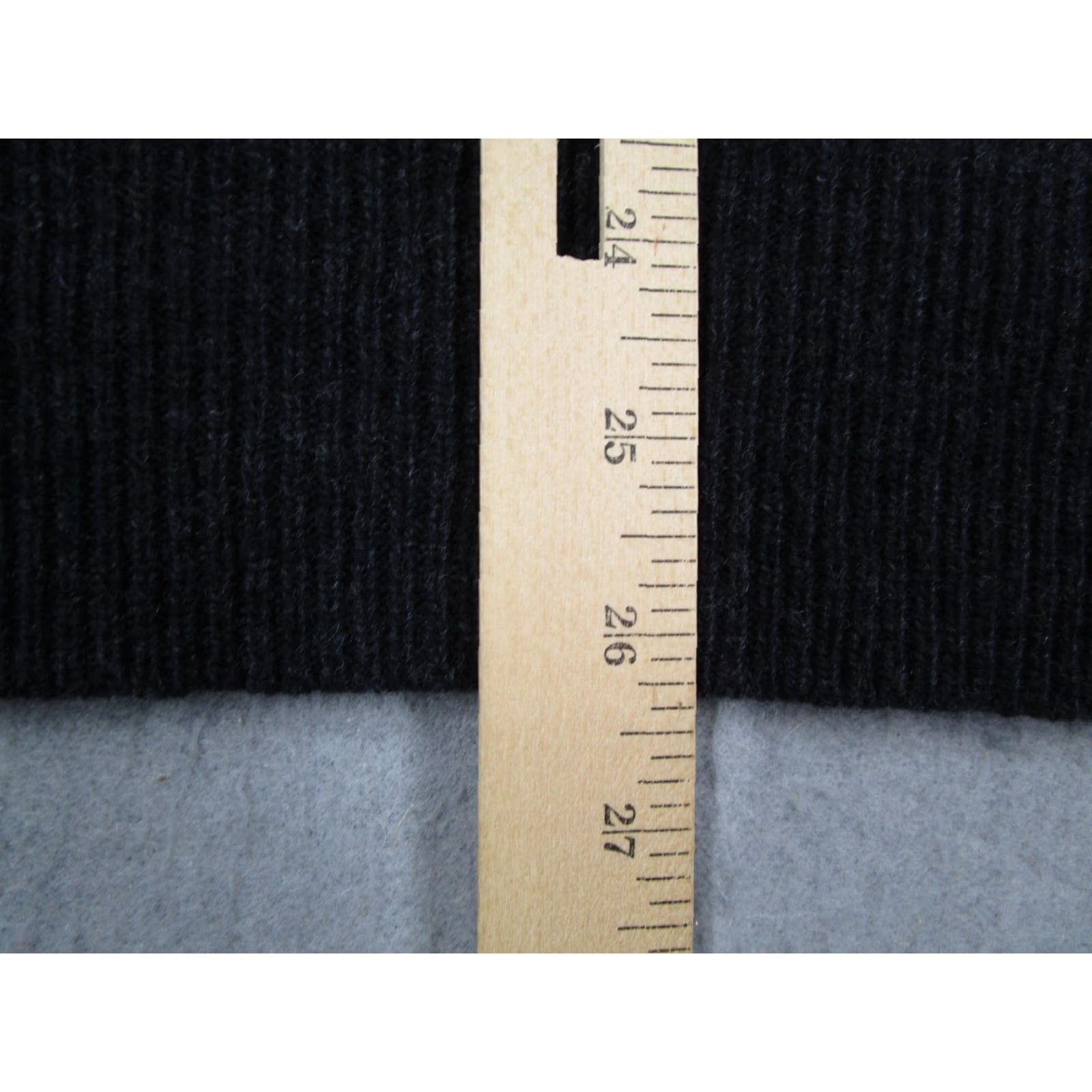 Polo Ralph Lauren VINTAGE Polo Ralph Lauren Sweater Men Large Gray Lambswool V Neck Knit Pullover Pony Size US L / EU 52-54 / 3 - 6 Thumbnail