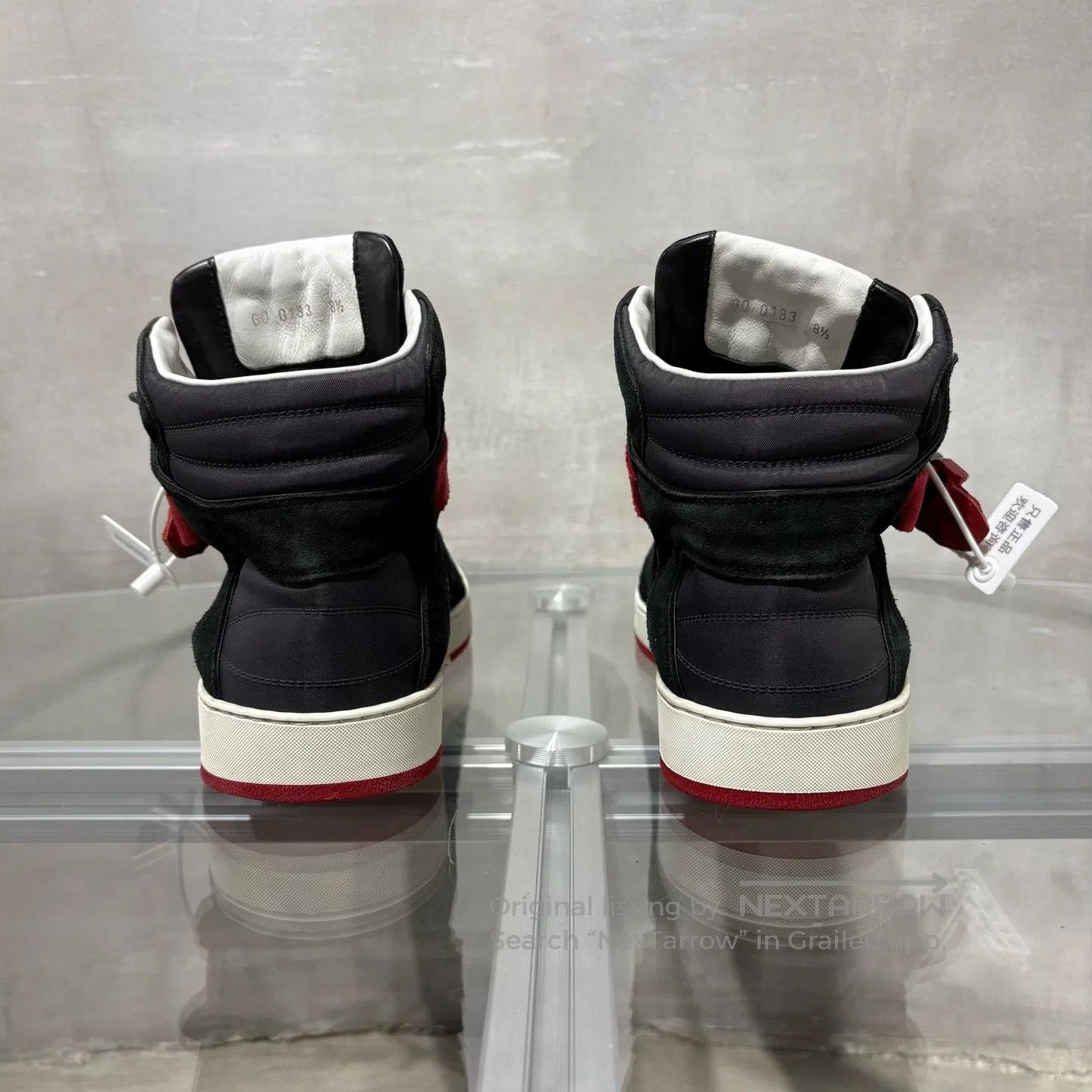 Louis Vuitton Louis Vuitton Metal buckle Velcro High-top sports shoes Size US 9.5 / EU 42-43 - 6 Thumbnail