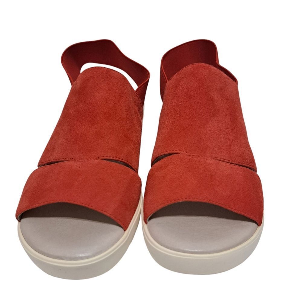 Johnston & Murphy Johnston & Murphy Cassandra Women's Suede Wedge Sandals Slin Size US 9 / IT 39 - 6 Thumbnail