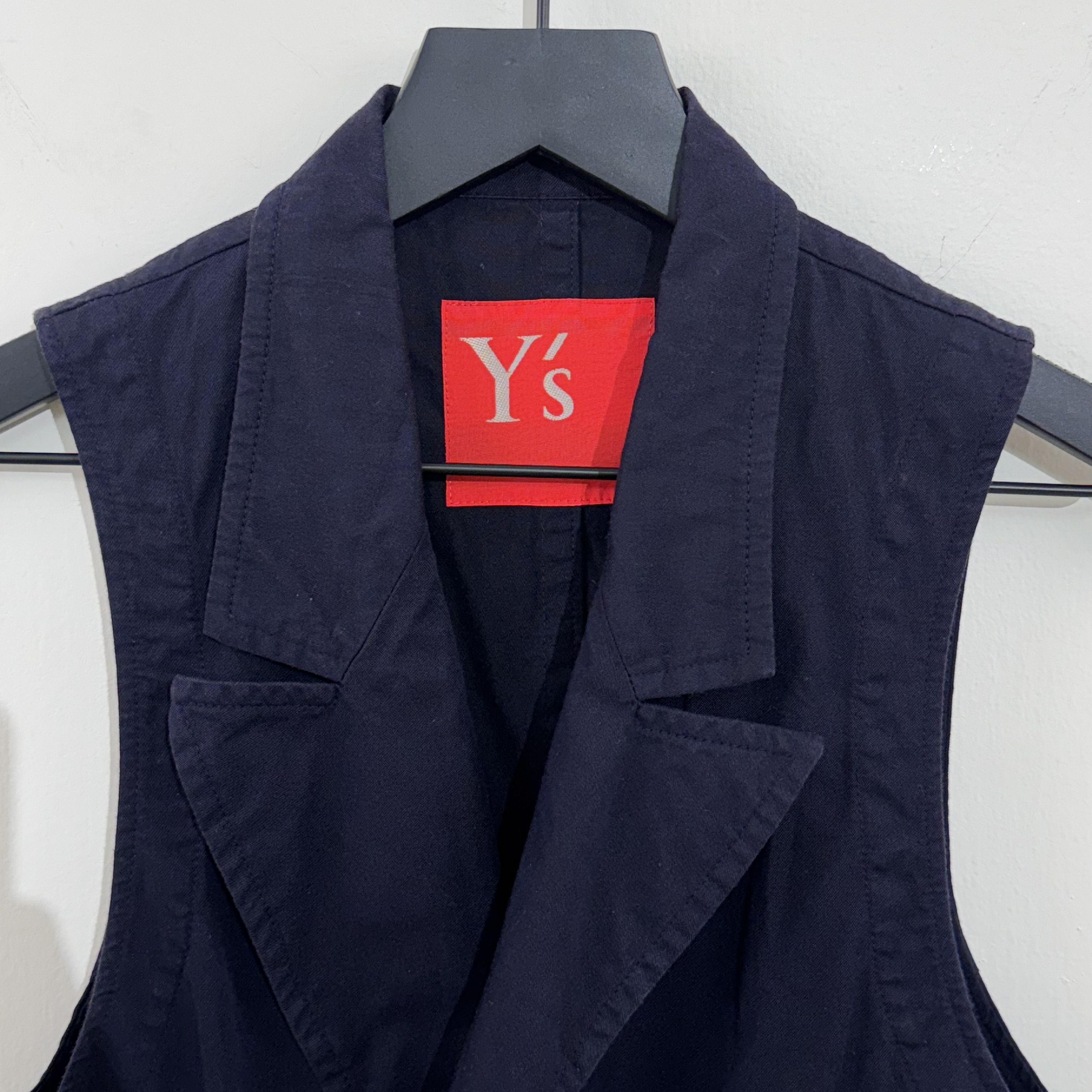 Y's Y's Red Label Yohji Yamamoto Tailored Vest Size XS / US 0-2 / IT 36-38 - 2 Thumbnail