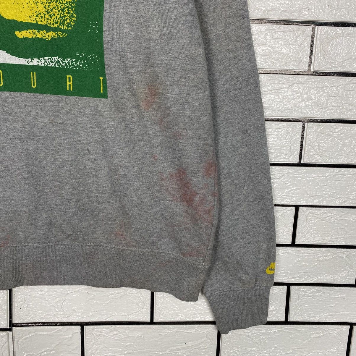 Nike 📌Vintage Sweatshirt Nike Challenge Court Big Logo Size US L / EU 52-54 / 3 - 6 Thumbnail