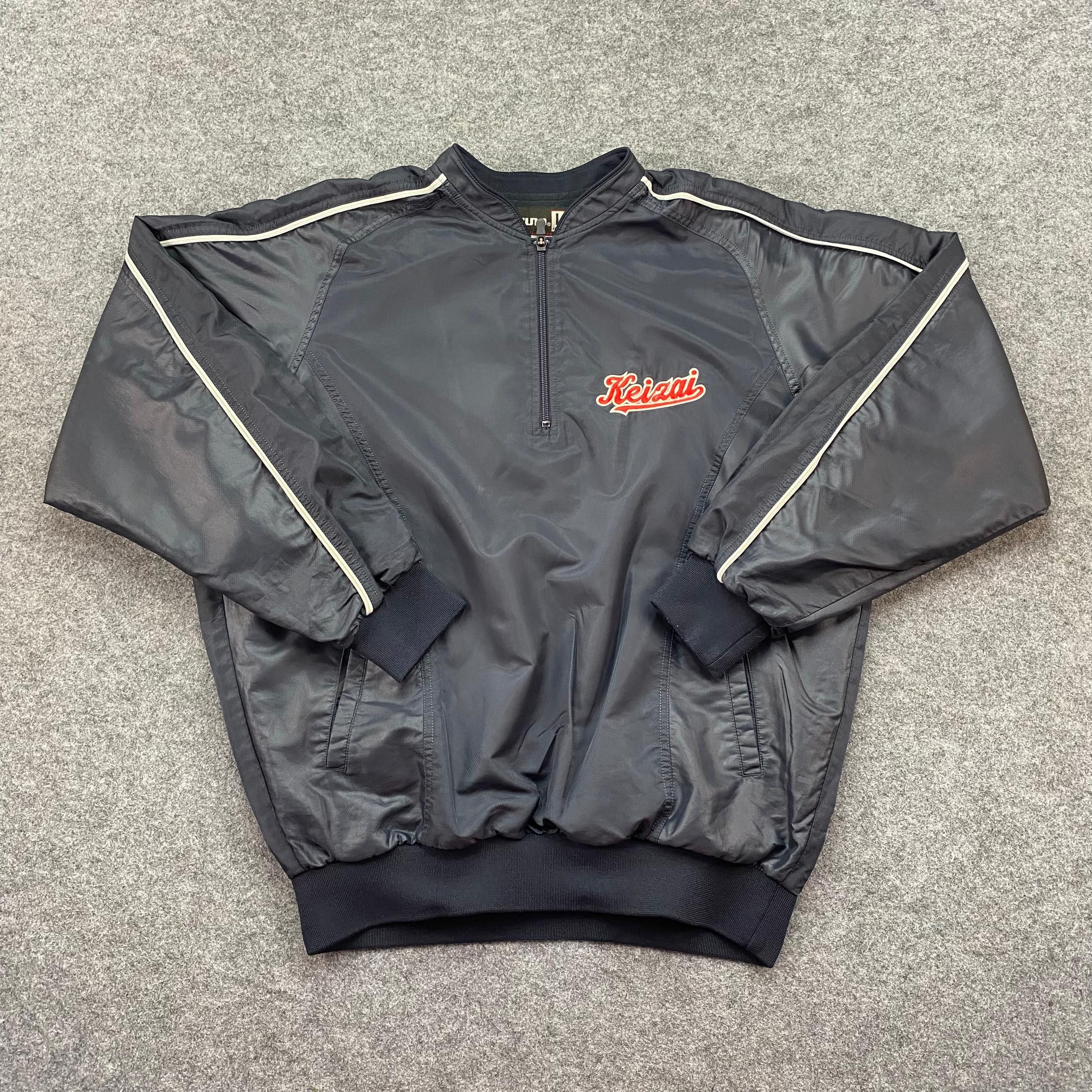 Mizuno Vintage Mizuno Baseball Product Half Zipper Jacket Size US L / EU 52-54 / 3 - 1 Thumbnail