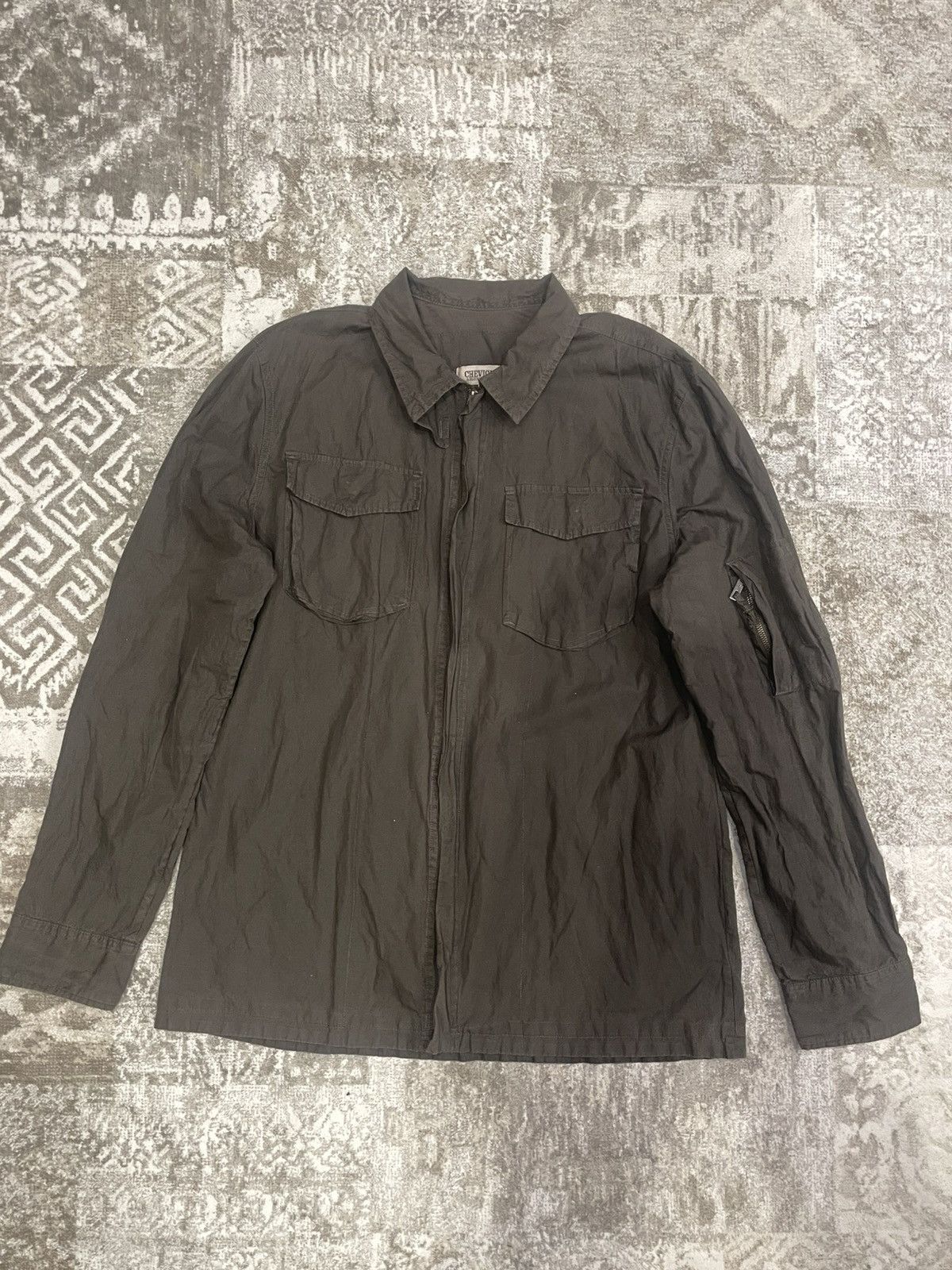 Chevignon × Japanese Brand Checignon shirt jacket Size US XXL / EU 58 / 5 - 1 Thumbnail
