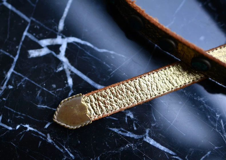 Number (N)ine Number (N)ineMiyashita Takahiro 07 Rivet Emerald Belt 2503- Size ONE SIZE - 5 Thumbnail