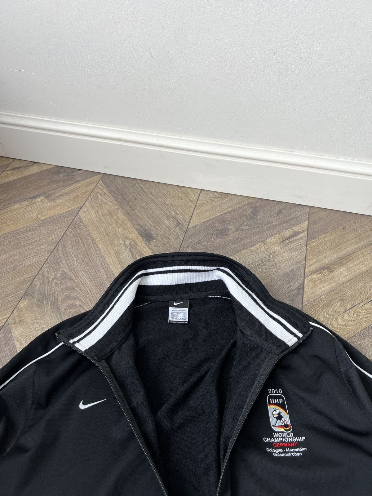 Nike Nike 2010 IIHF Hockey World Championship Track Jacket Size US XXL / EU 58 / 5 - 9 Thumbnail