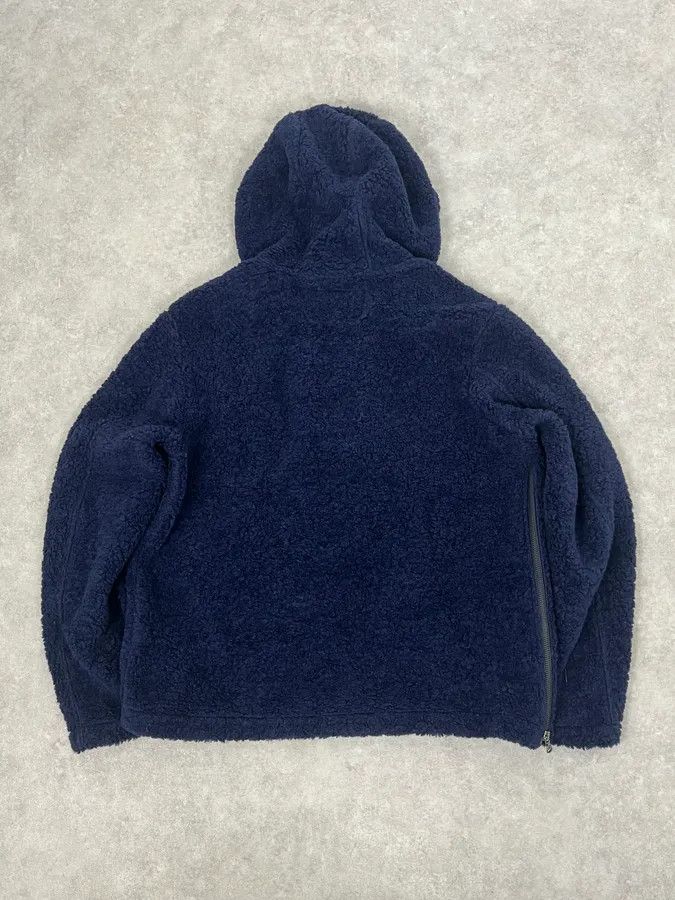 Daniele Alessandrini 2000s Daniele Alessandrini Sherpa Double Zip Navy Jacket Size US L / EU 52-54 / 3 - 8 Thumbnail